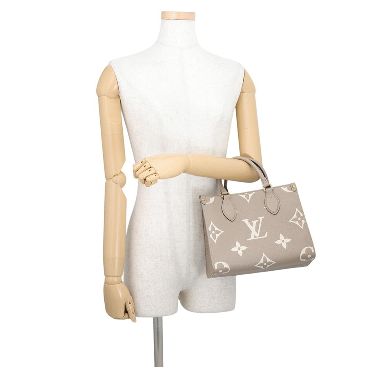 Louis Vuitton Monogram Empreinte Tourterelle Monogram Empreinte Handbag Shoulder Bag Tote Bag (Pre-Owned)