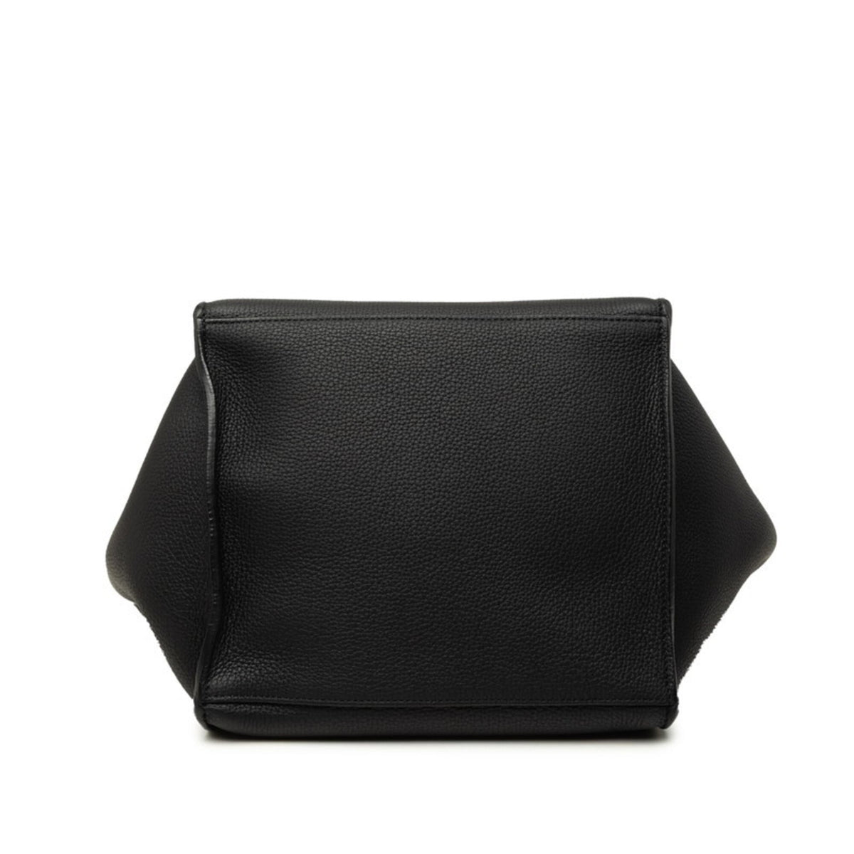 Celine Black Leather Handbag Shoulder Bag (Pre-Owned)