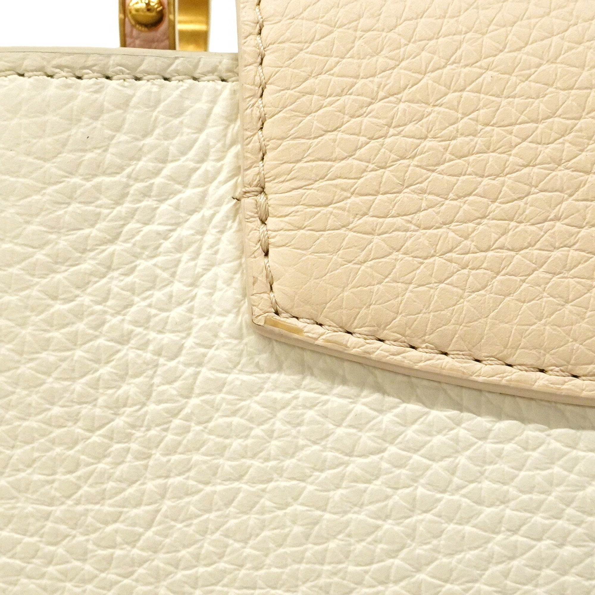 Louis Vuitton White Handbag (Pre-Owned)