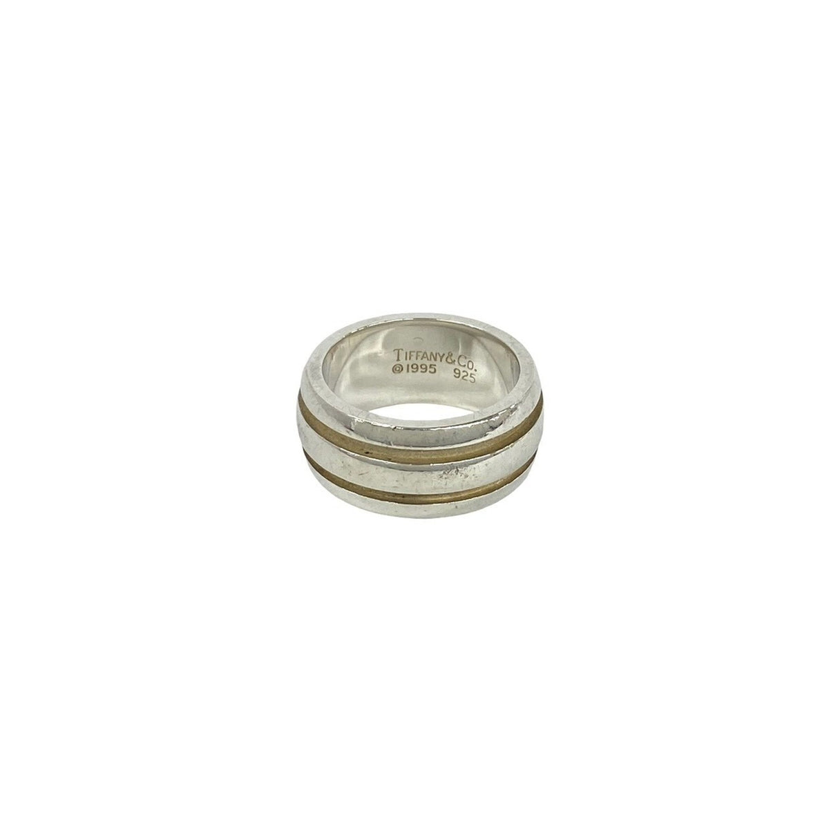 Tiffany Silver Silver 925 Band Ring (Pre-Owned)