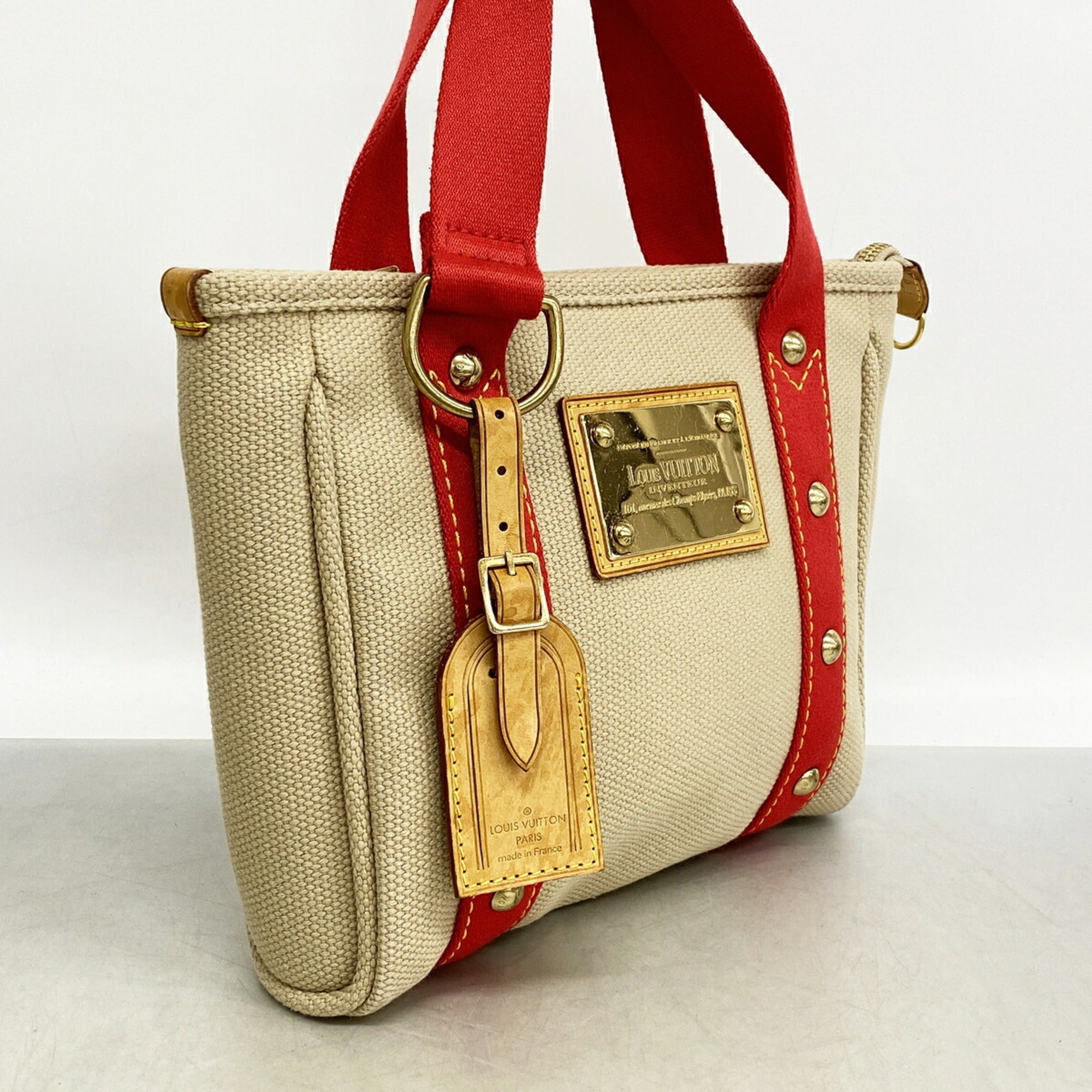Louis Vuitton Beige Handbag (Pre-Owned)