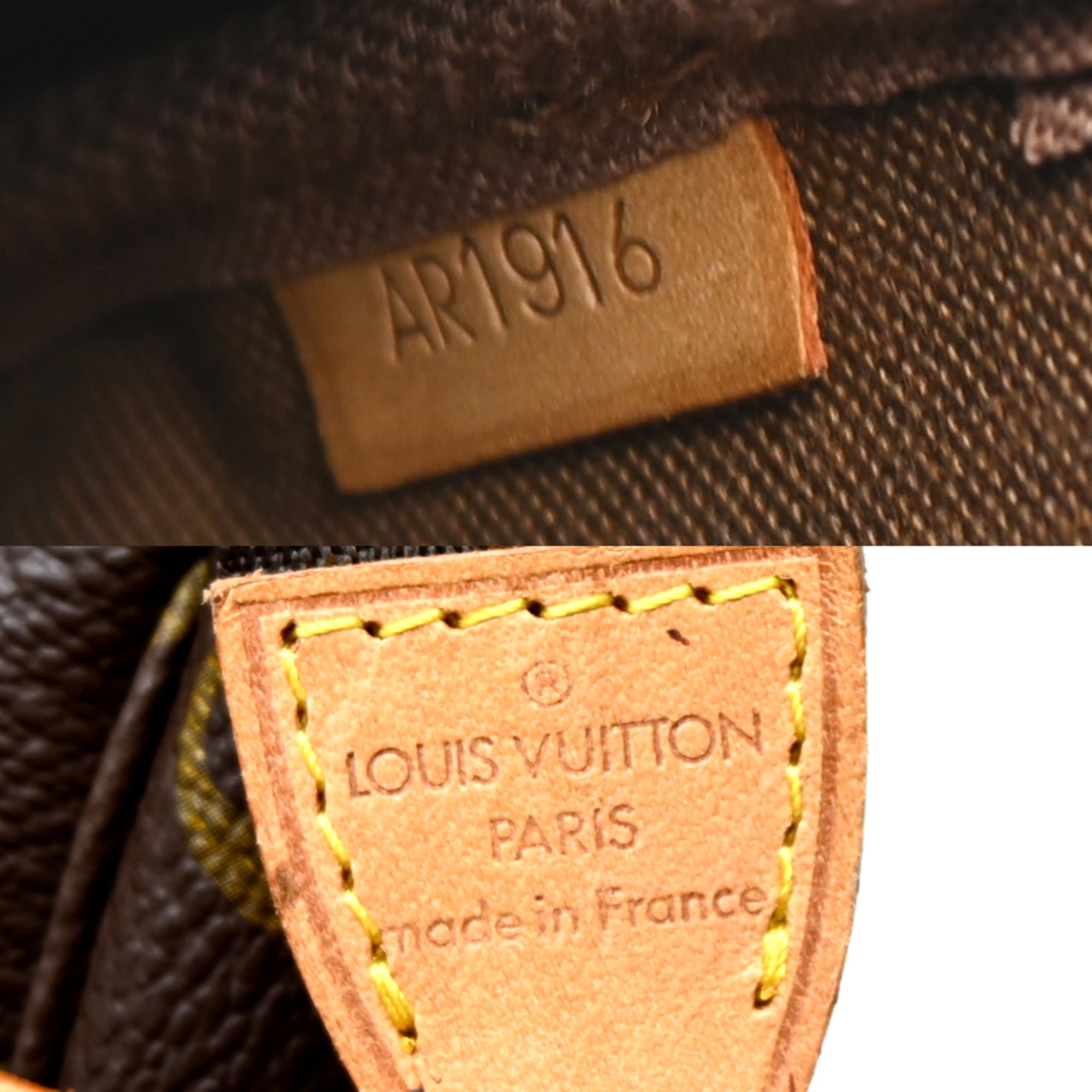 Louis Vuitton Brown Monogram Pochette Shoulder Bag (Pre-Owned)