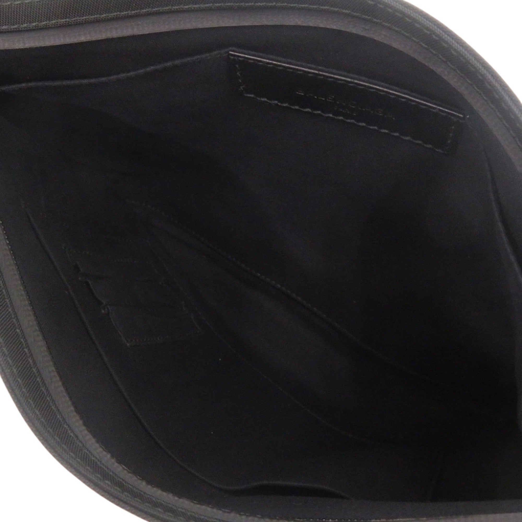 Balenciaga Black Nylon Clutch Bag Handbag Pouch (Pre-Owned)