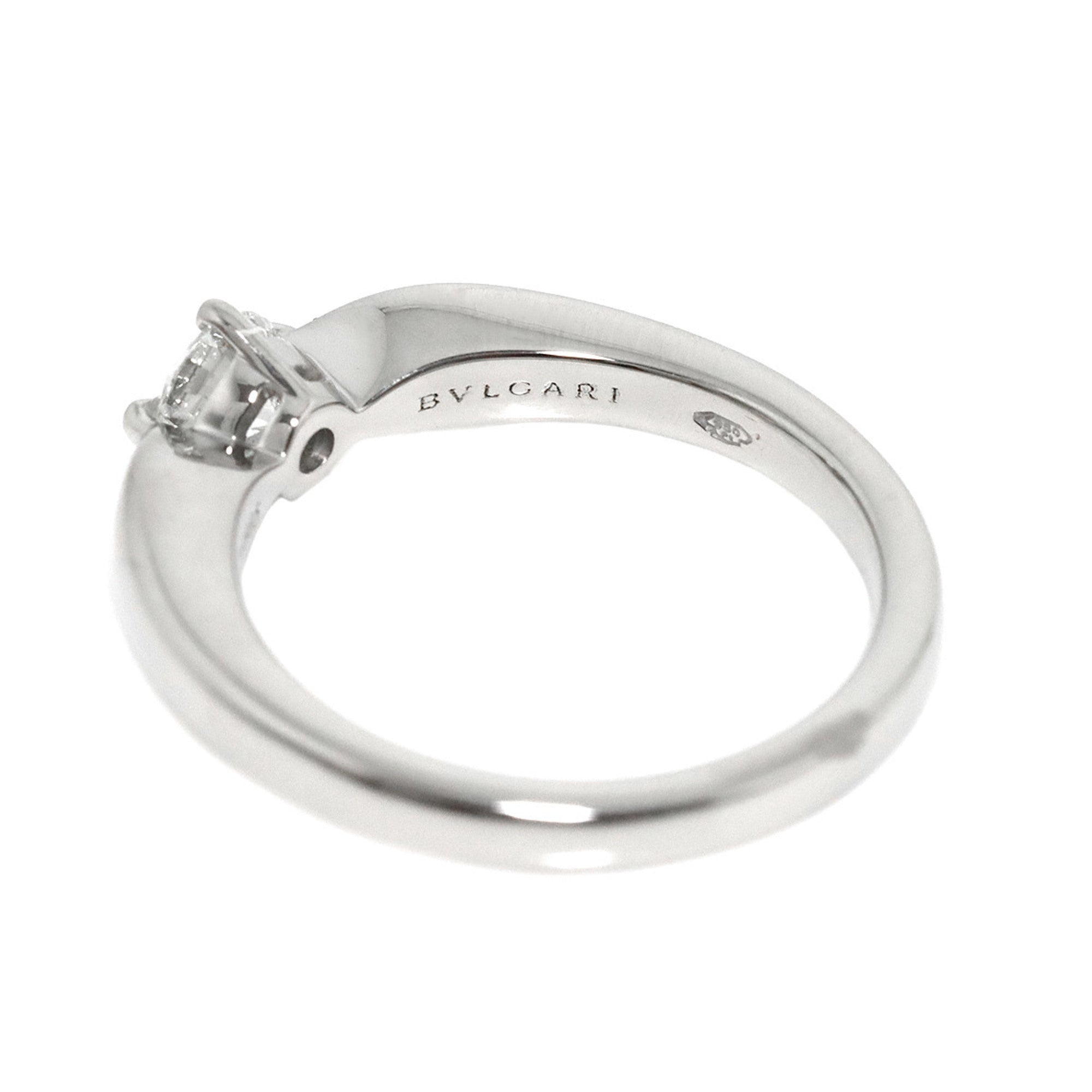 Bvlgari Platinum 950 Band Ring (Pre-Owned)