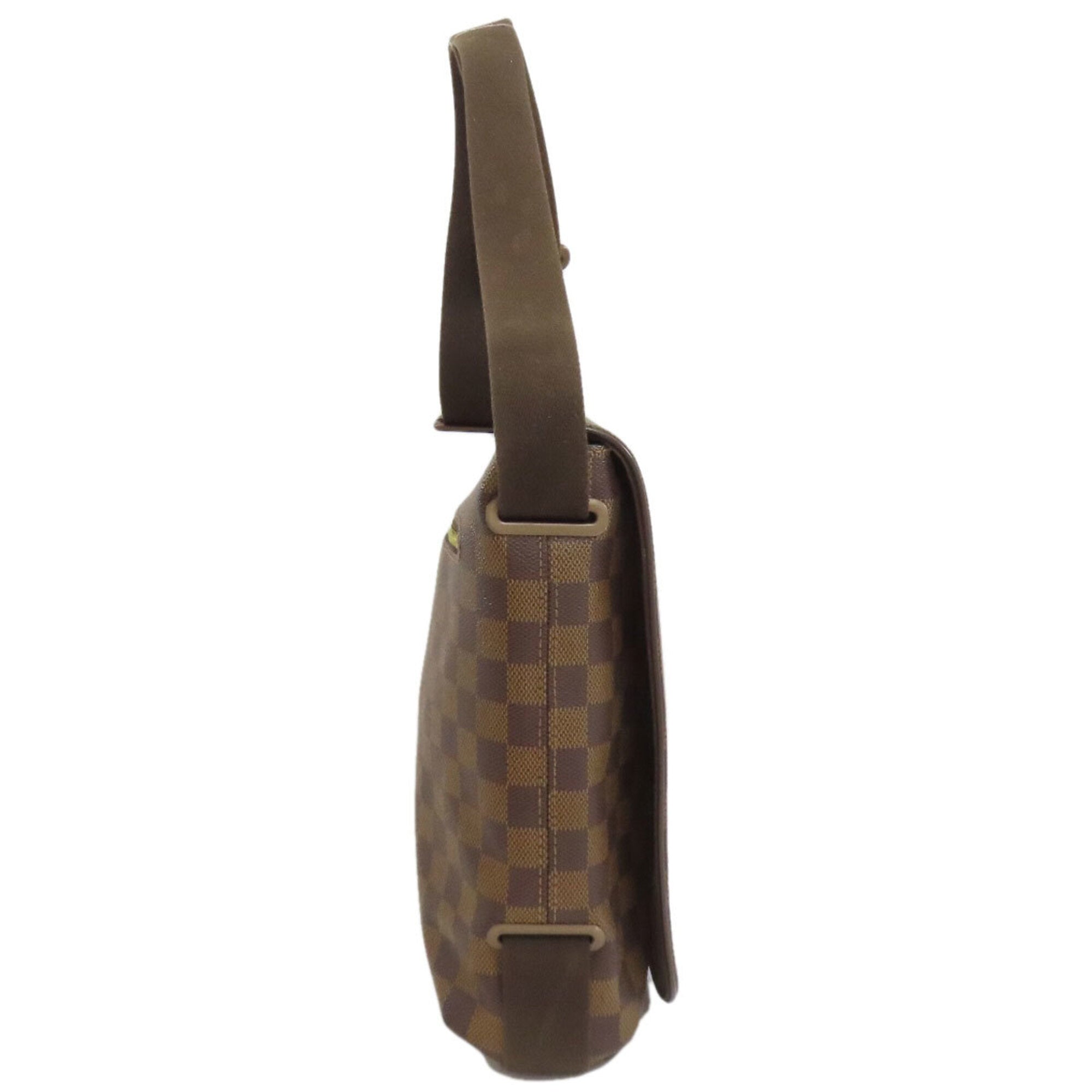 Louis Vuitton Damier Canvas Ebene Damier Canvas Shoulder Bag (Pre-Owned)