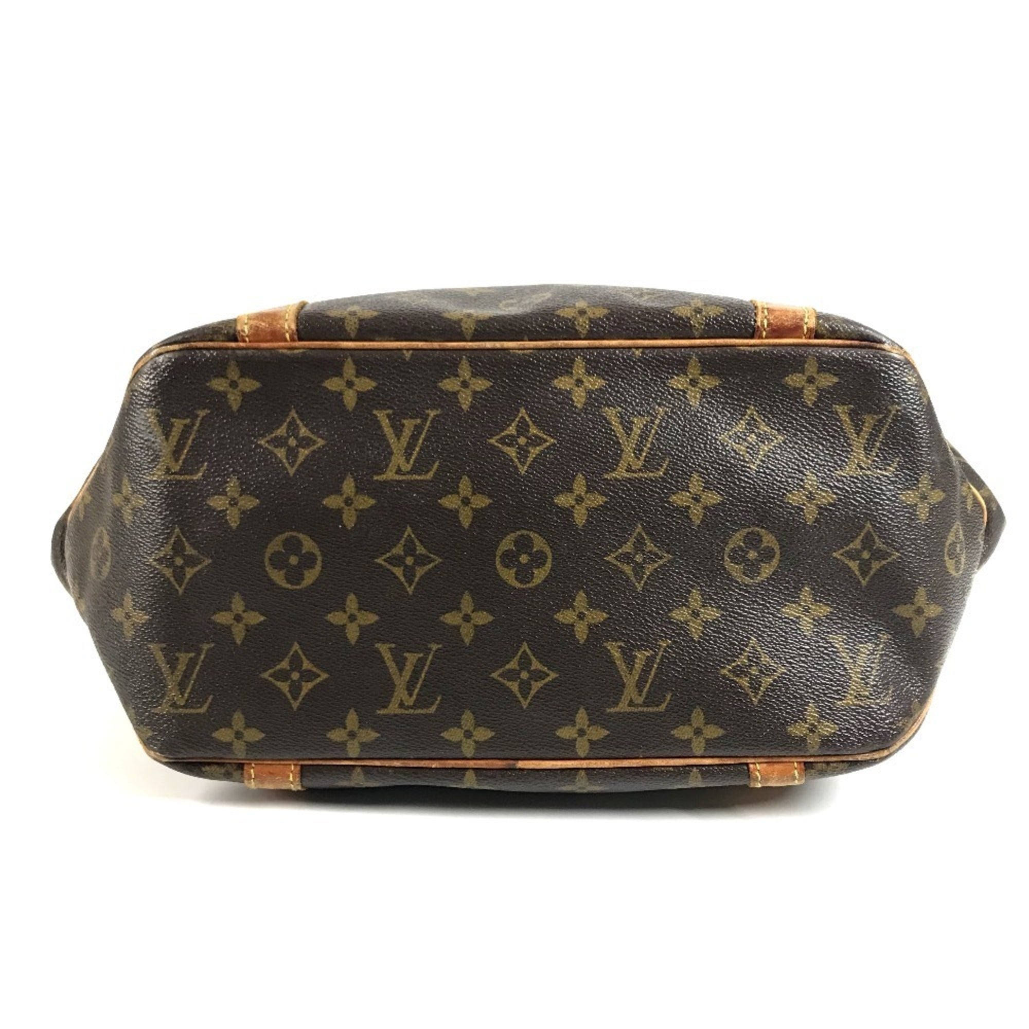 Louis Vuitton Brown Galle Monogram Shoulder Bag Tote Bag (Pre-Owned)