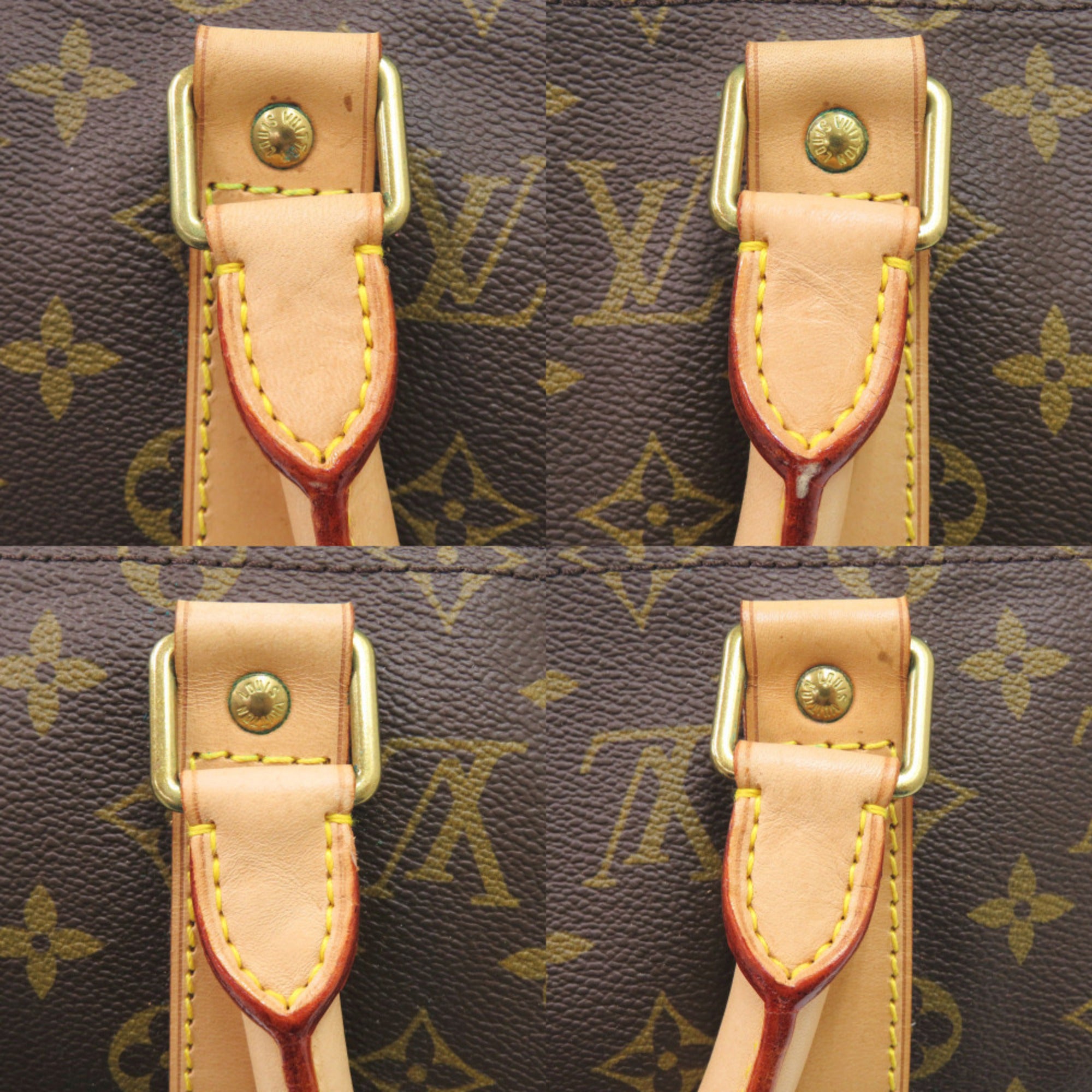 Louis Vuitton Monogram Brown Monogram Canvas Boston Bag (Pre-Owned)