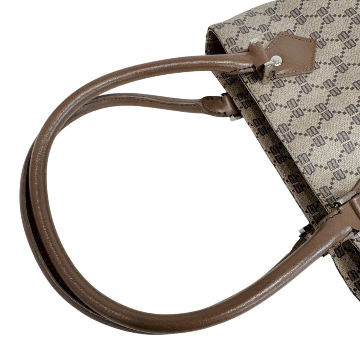 Balenciaga Brown Pvc Handbag (Pre-Owned)
