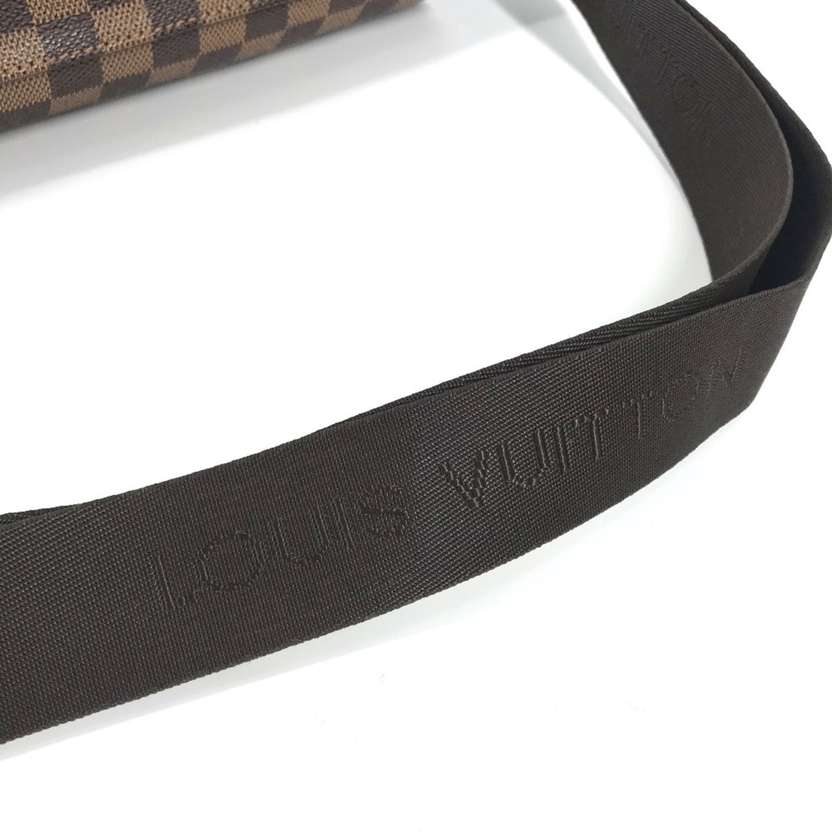 Louis Vuitton Damier Brown Ebene Damier Canvas Shoulder Bag (Pre-Owned)