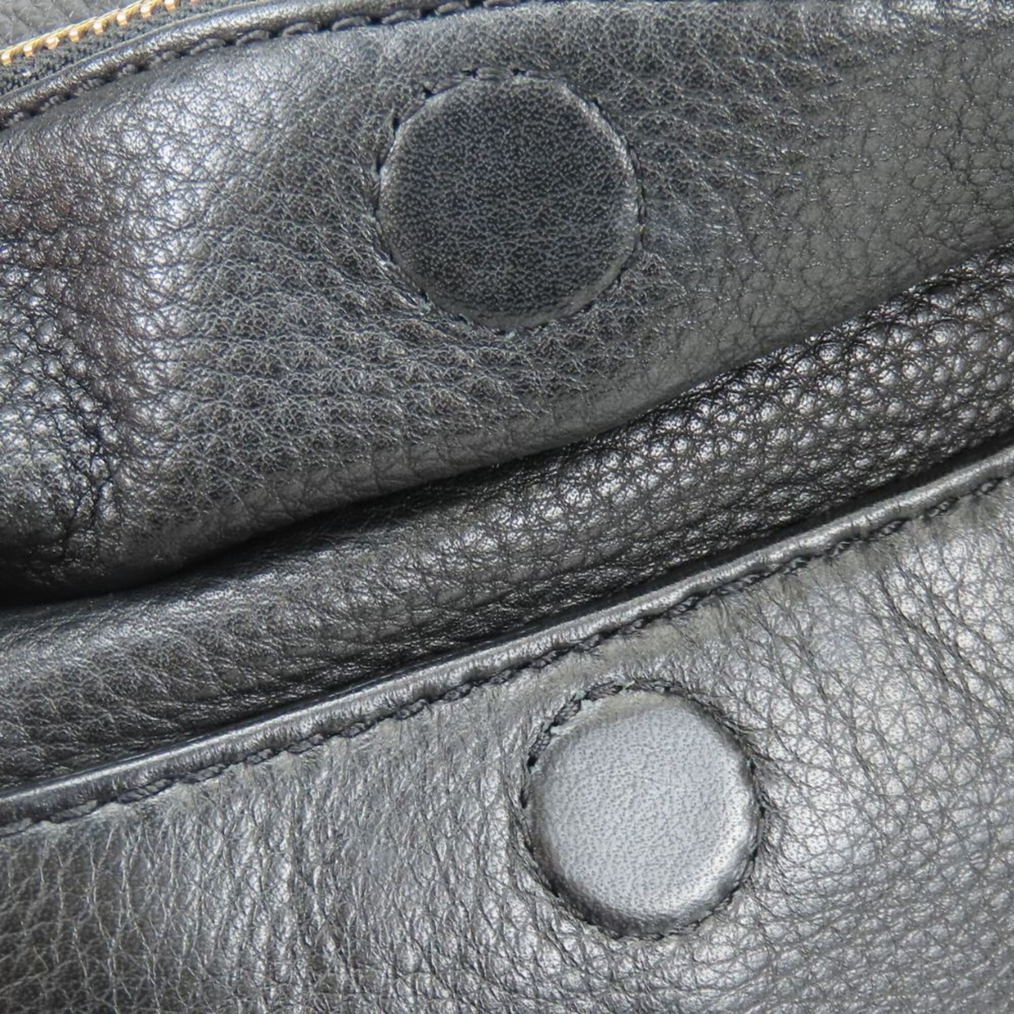 Kate Spade Black Leather Handbag (Pre-Owned)