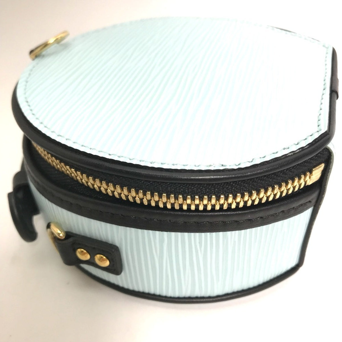 Louis Vuitton Blue Epi Leather Handbag Pouch Shoulder Bag (Pre-Owned)