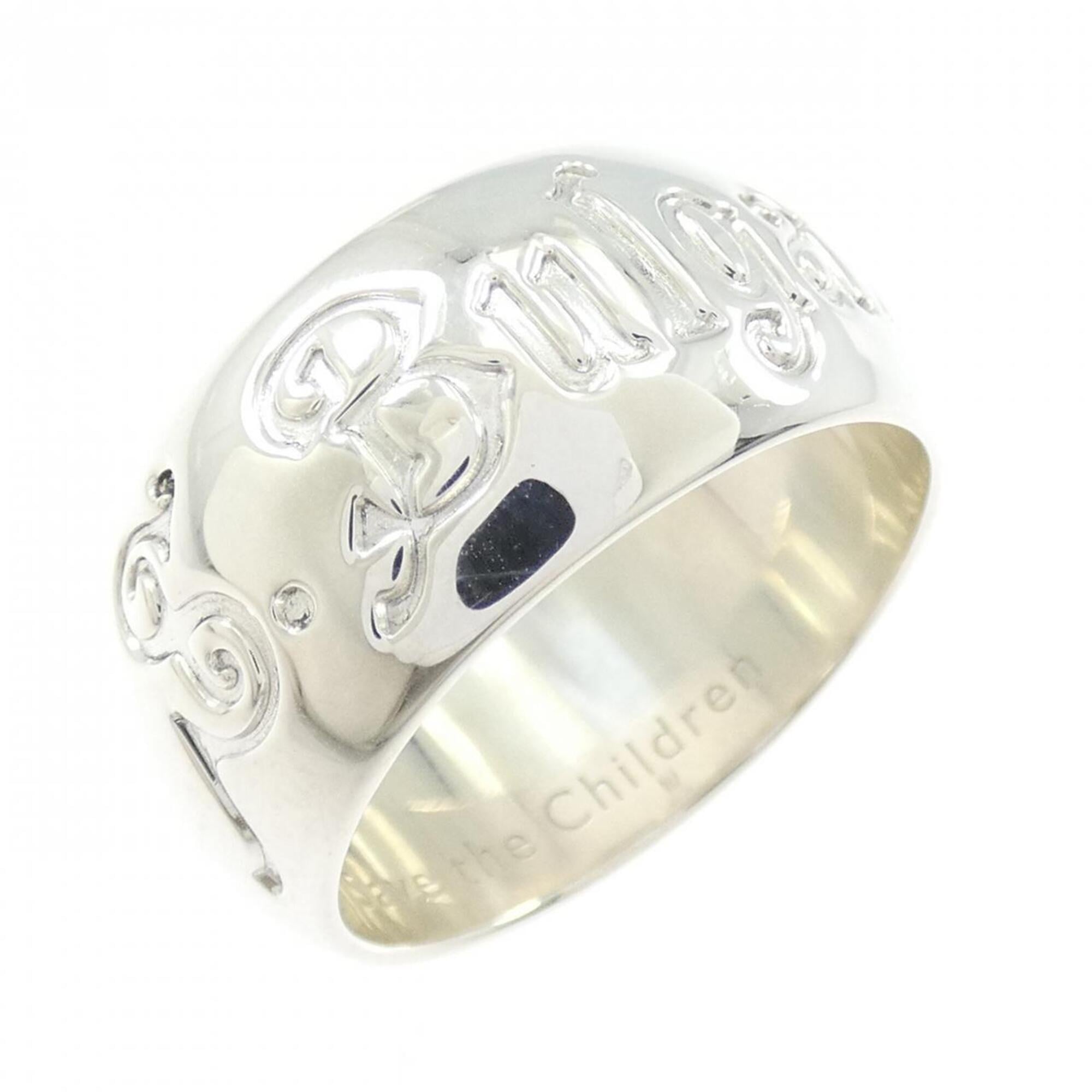 Bvlgari Silver Silver 925 Band Ring (Pre-Owned)