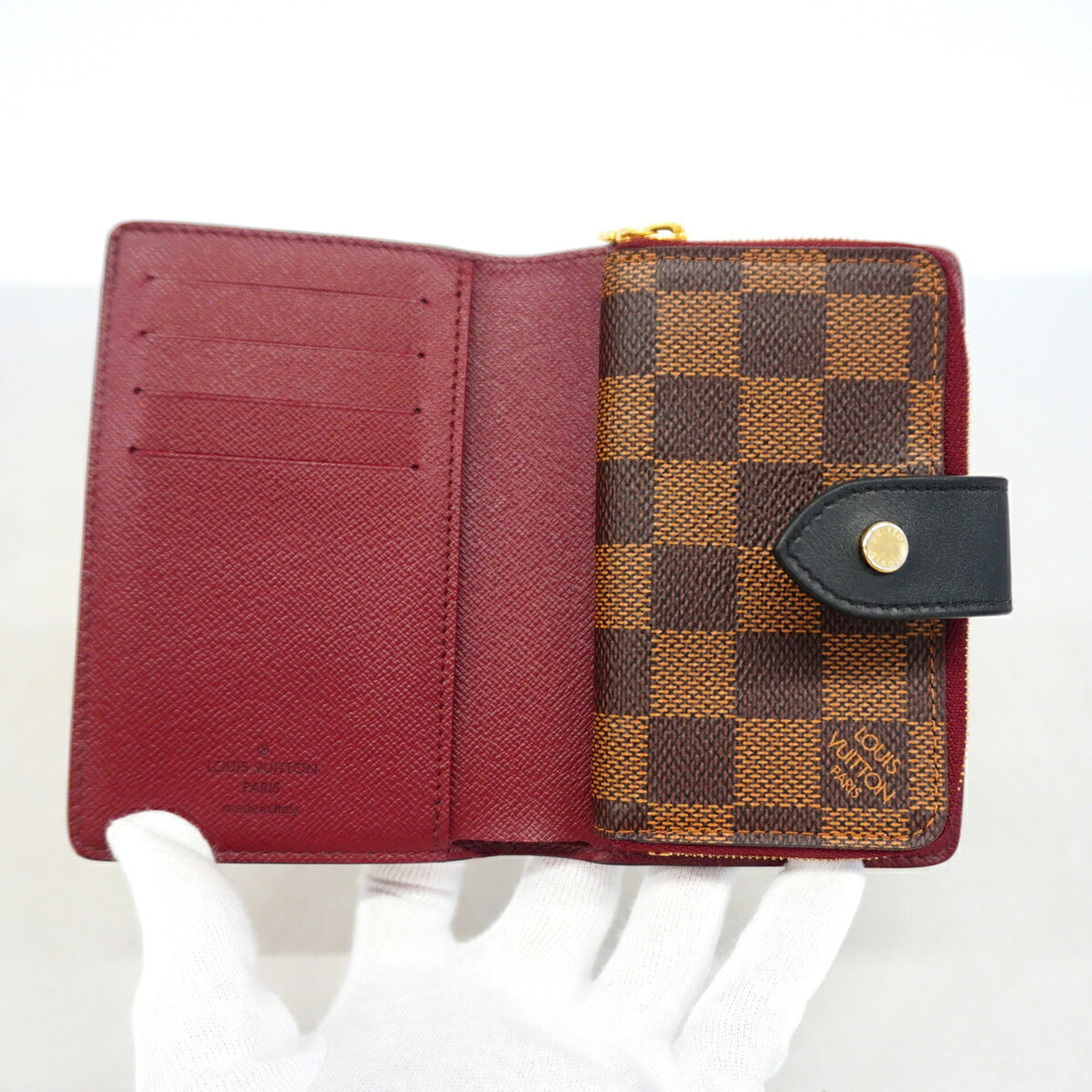 Louis Vuitton Bordeaux Ebene Wallet (Bi-Fold) (Pre-Owned)