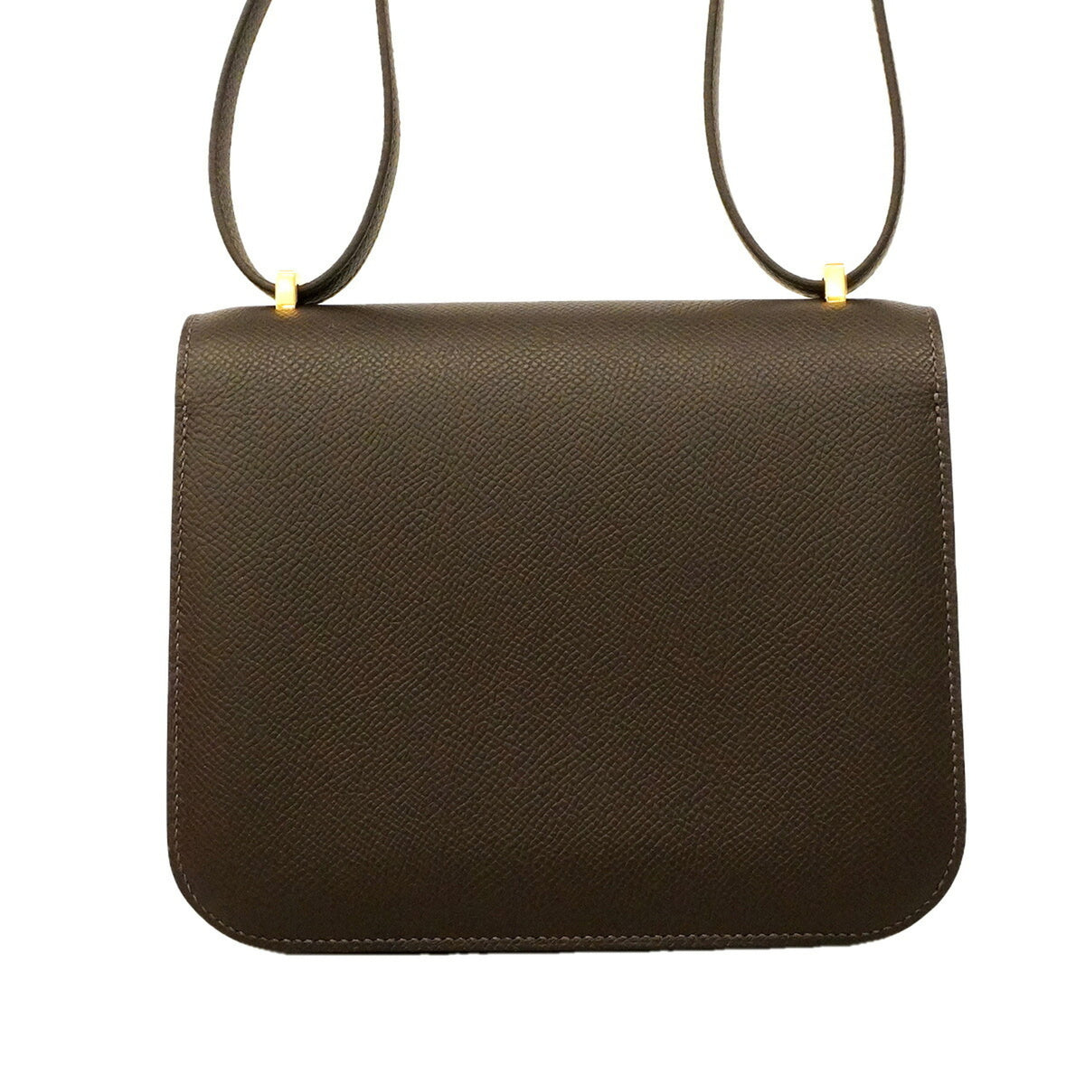 Hermes Brown Leather Shoulder Bag (Pre-Owned)