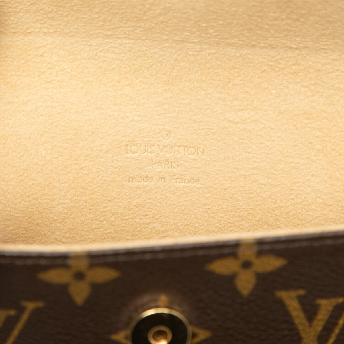 Louis Vuitton Brown Pvc Leather Fanny Pack Pochette Shoulder Bag (Pre-Owned)