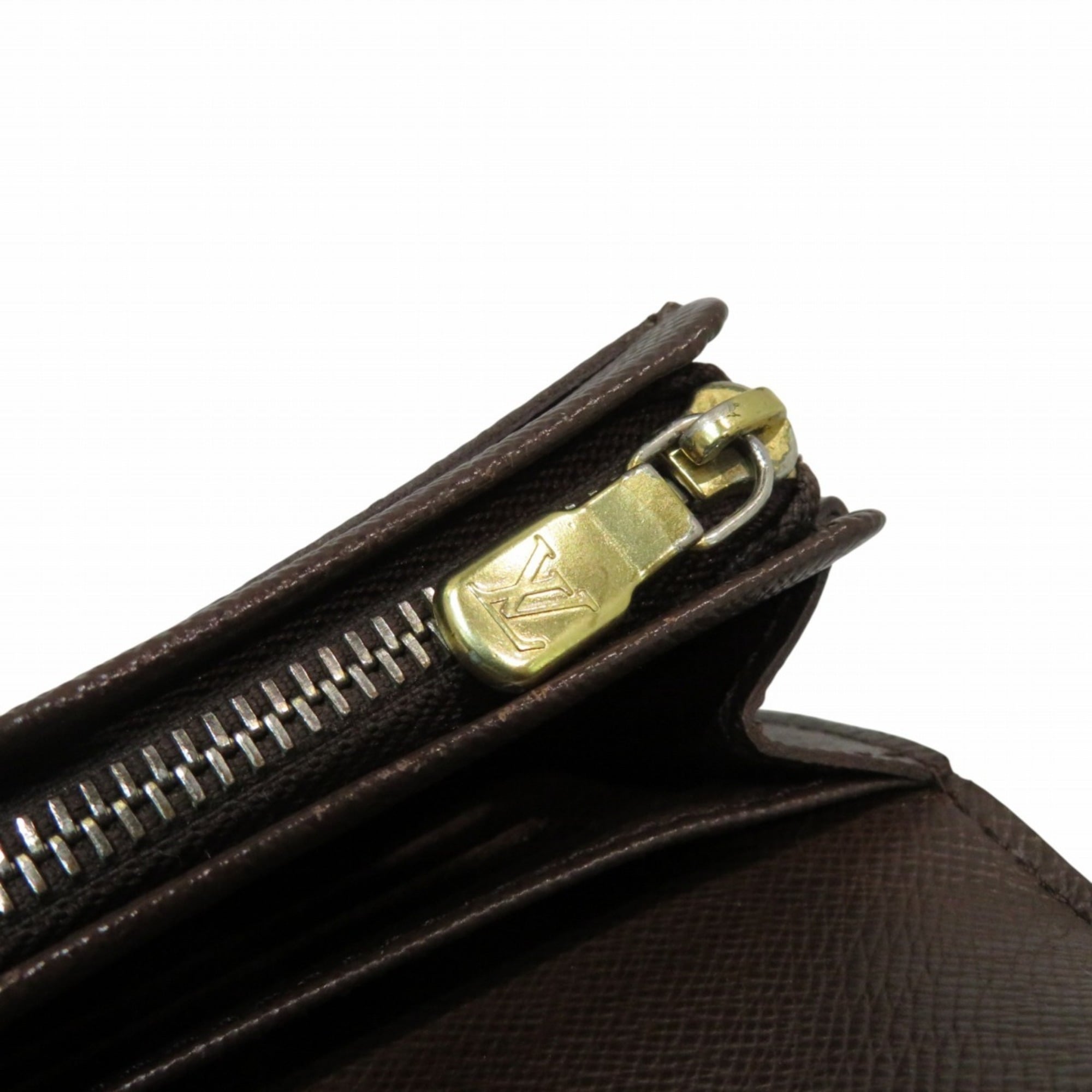 Louis Vuitton Damier Brown Damier Canvas Damier Canvas Wallet (Bi-Fold) (Pre-Owned)