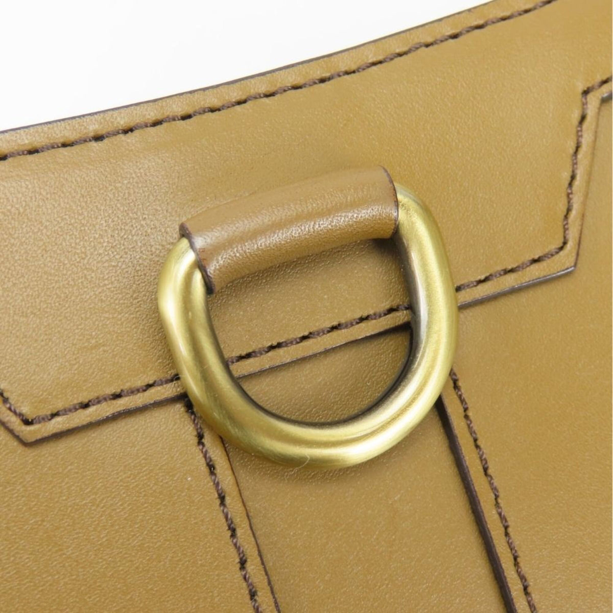 Burberry Brown Leather Shoulder Bag (Pre-Owned)