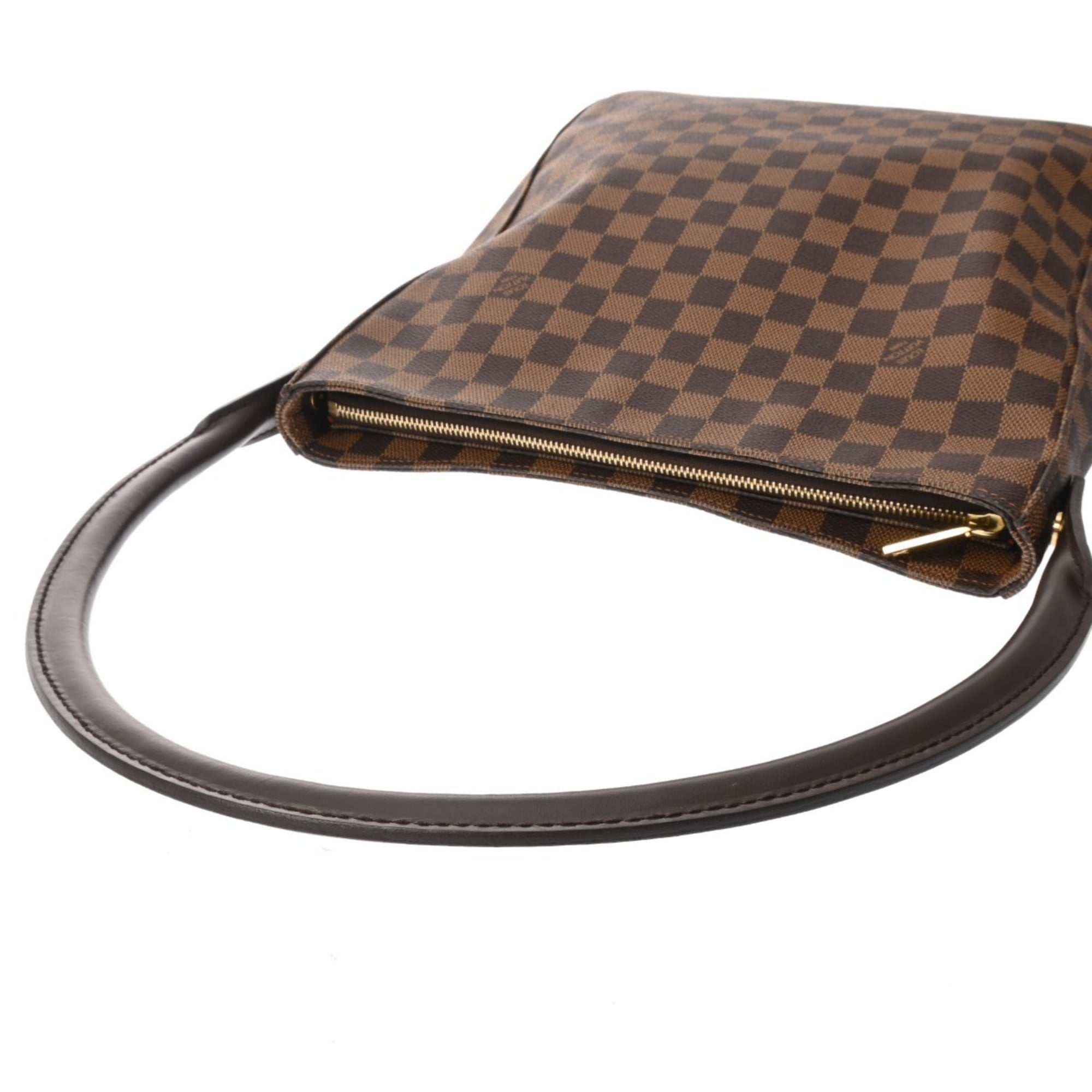Louis Vuitton Brown Damier Canvas Shoulder Bag (Pre-Owned)