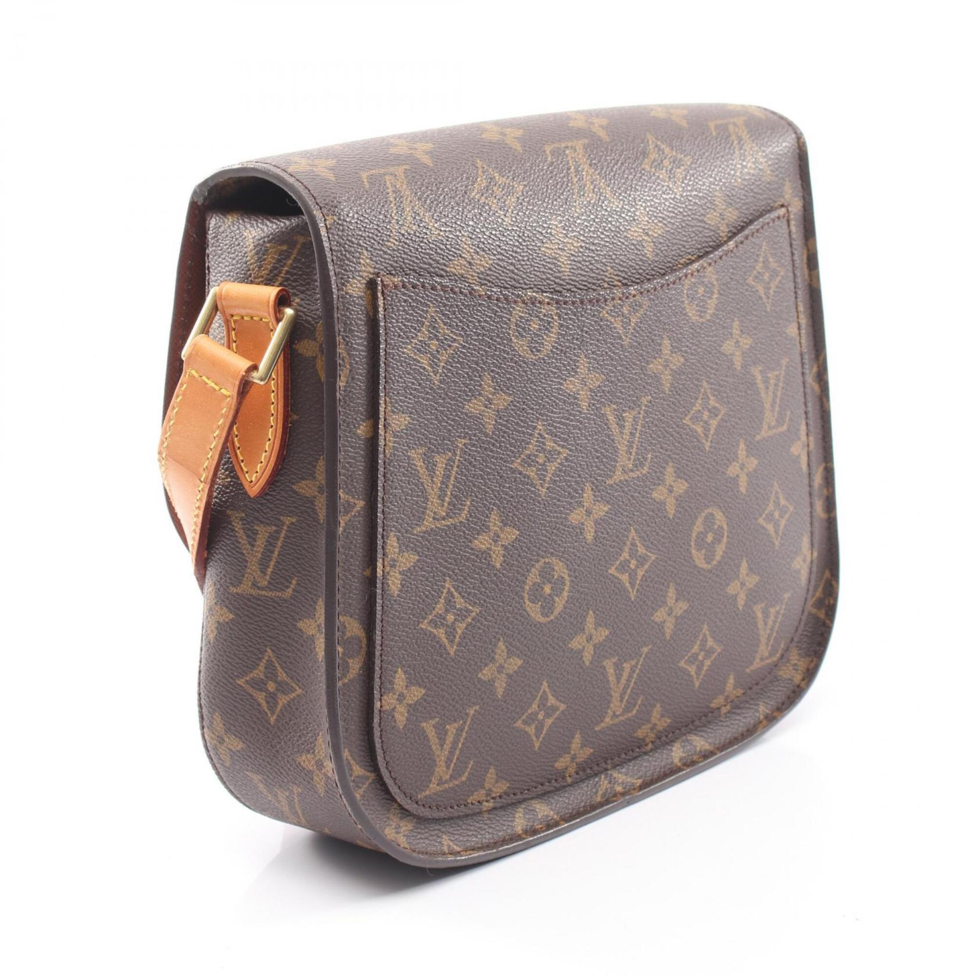 Louis Vuitton Brown Monogram Monogram Leather Handbag Shoulder Bag (Pre-Owned)