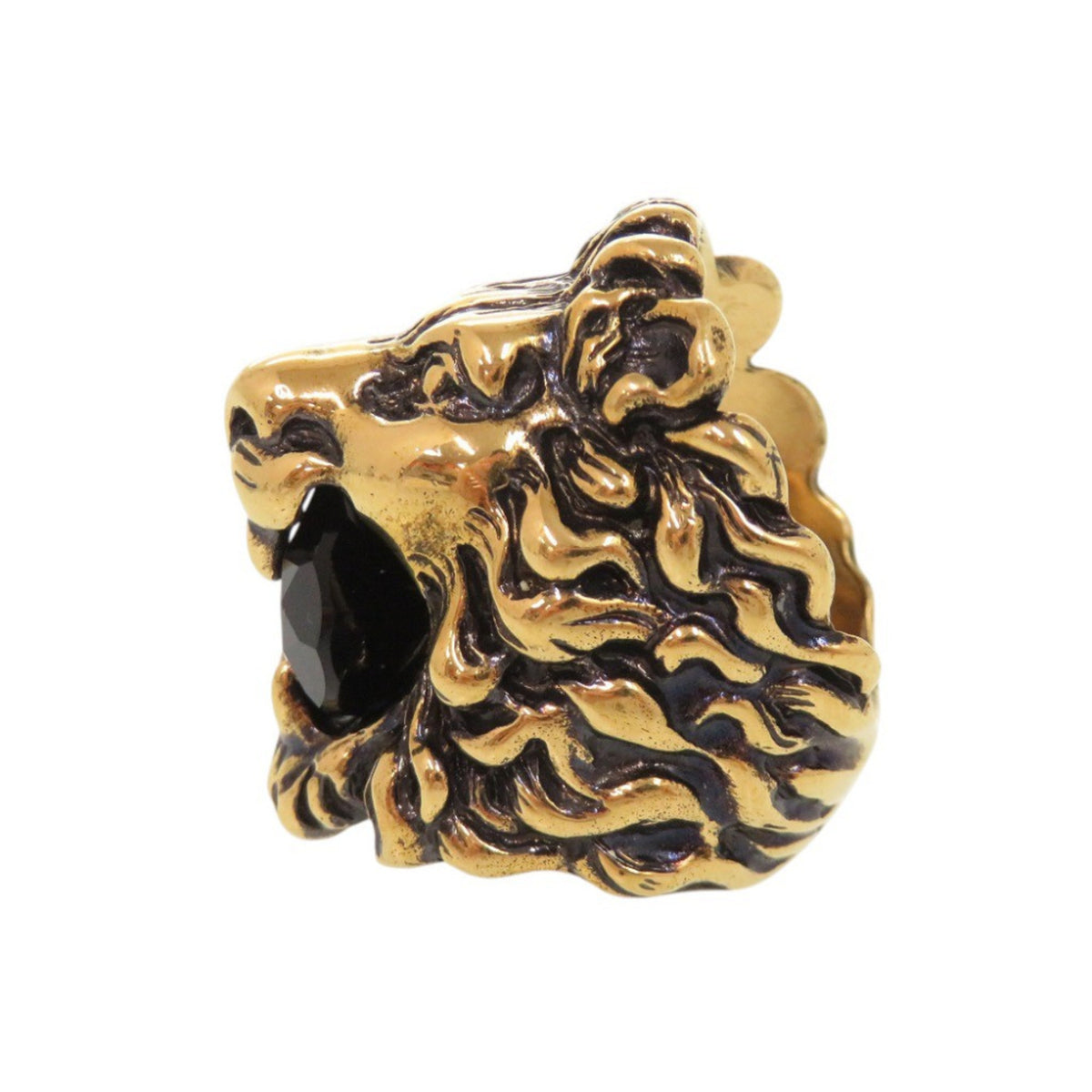 Gucci Gold Metal Band Ring (Pre-Owned)