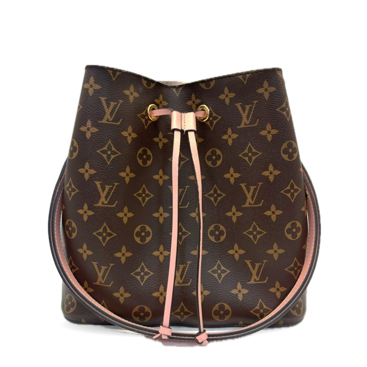 Louis Vuitton Monogram Pink Rose Poudre Monogram Shoulder Bag (Pre-Owned)