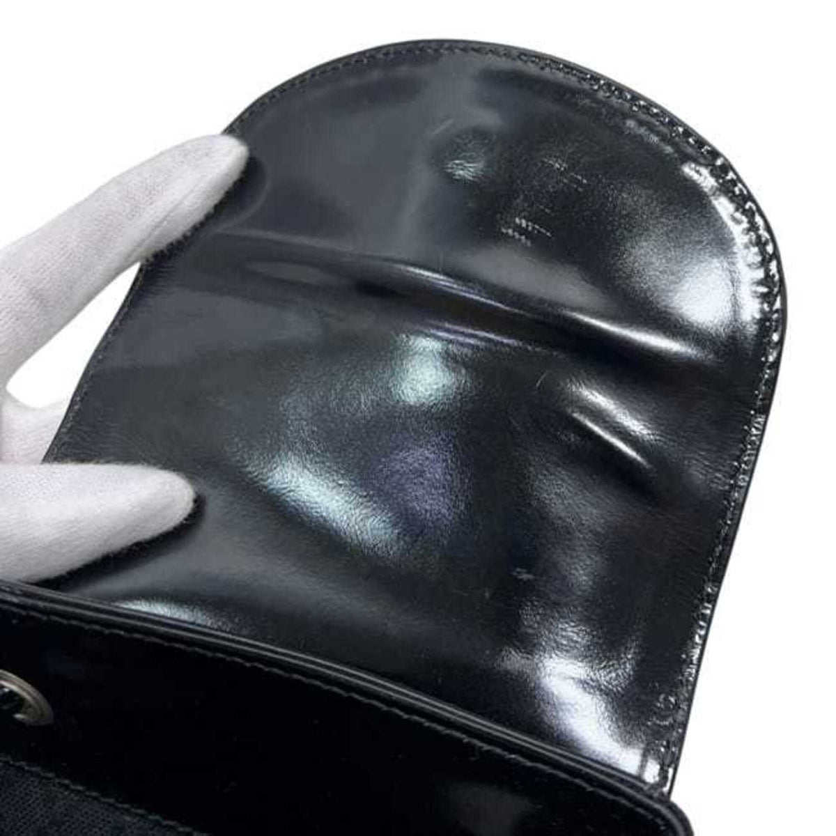 Gucci Black Nylon Leather Backpack (Pre-Owned)