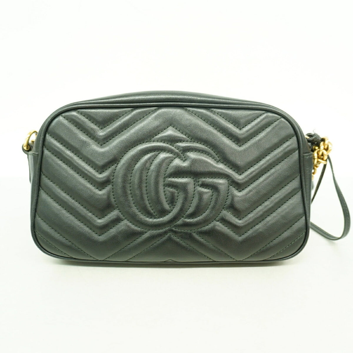 Gucci Black Leather Shoulder Bag (Pre-Owned)