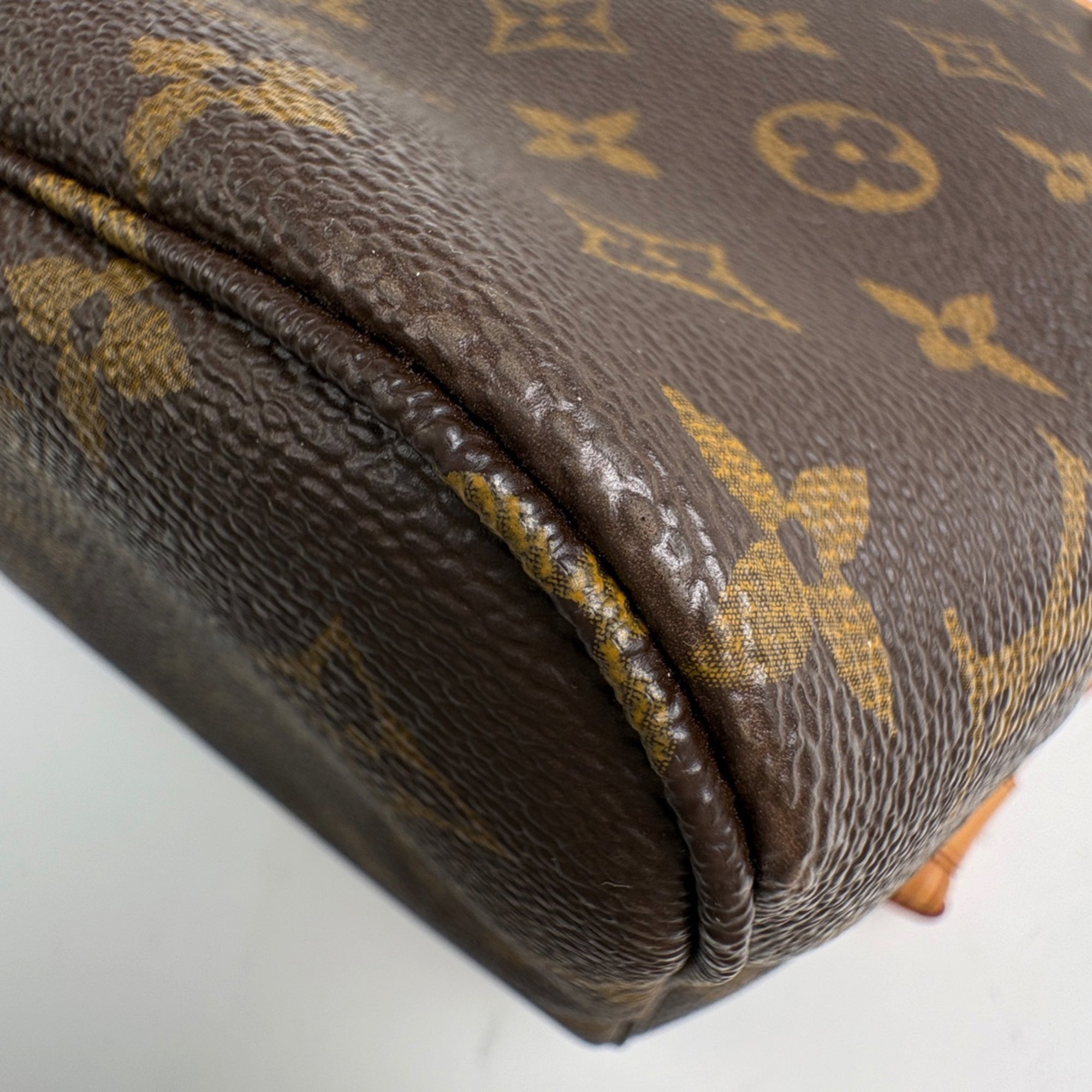 Louis Vuitton Brown Monogram Handbag Tote Bag (Pre-Owned)