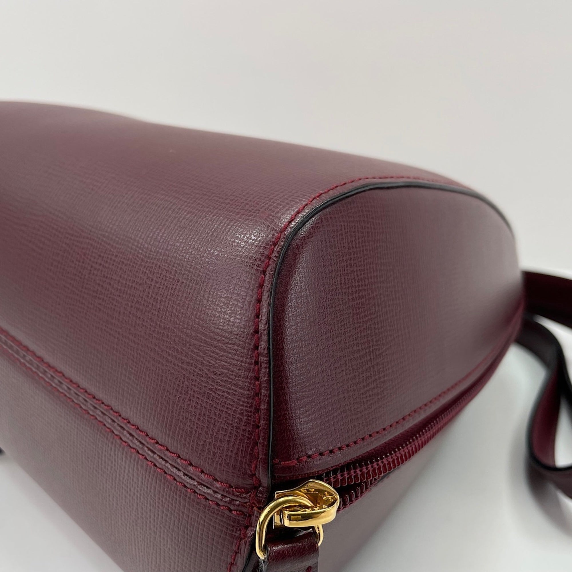 Cartier Must Wine Red Backpack (Pre-Owned)