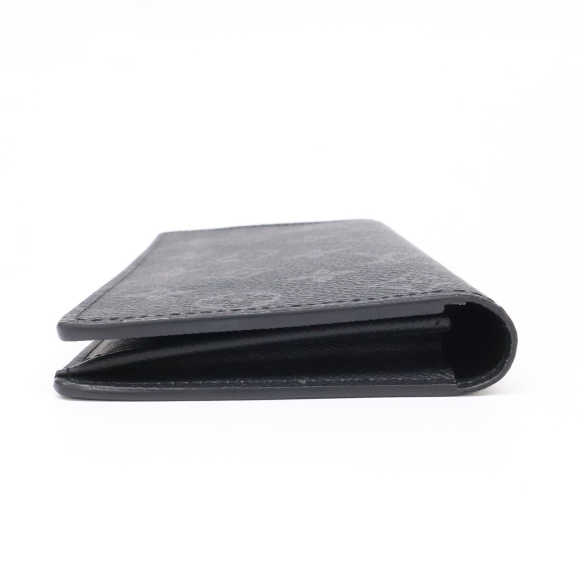Louis Vuitton Monogram Eclipse Monogram Eclipse Long Wallet (Bi-Fold) (Pre-Owned)