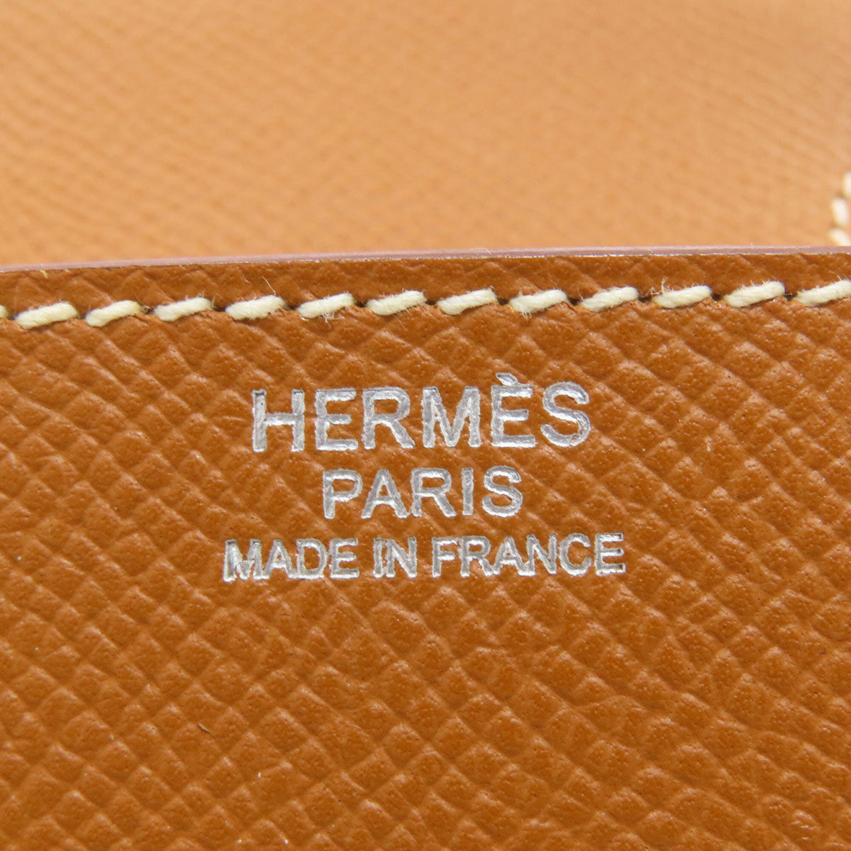 Hermes Gold Epsom Leather Handbag (Pre-Owned)