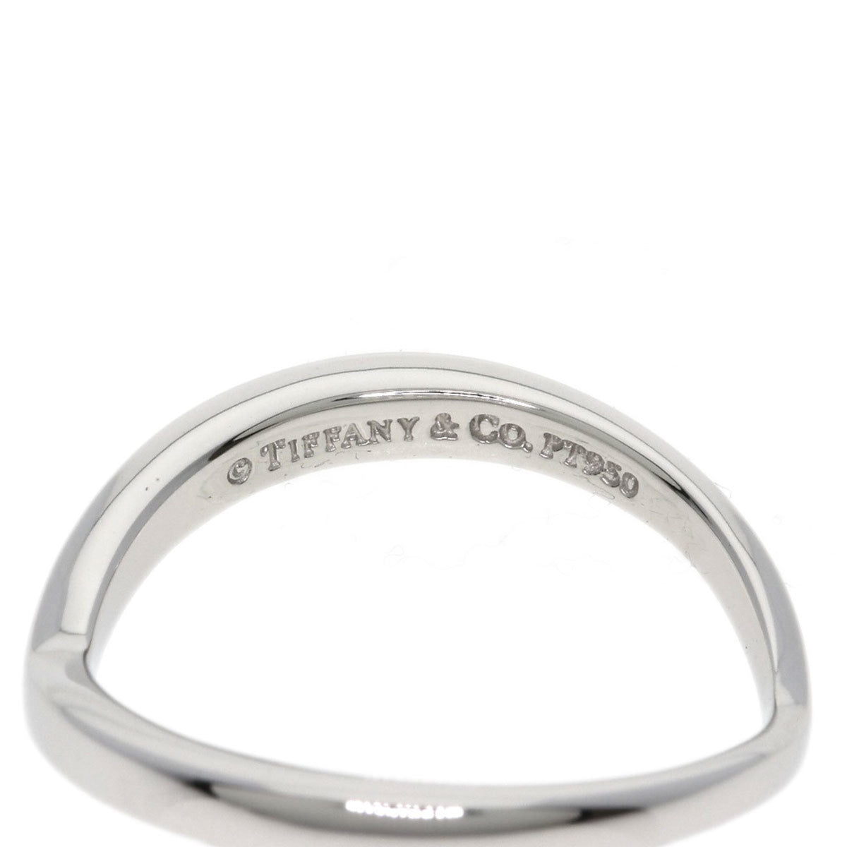 Tiffany Platinum 950 Band Ring (Pre-Owned)