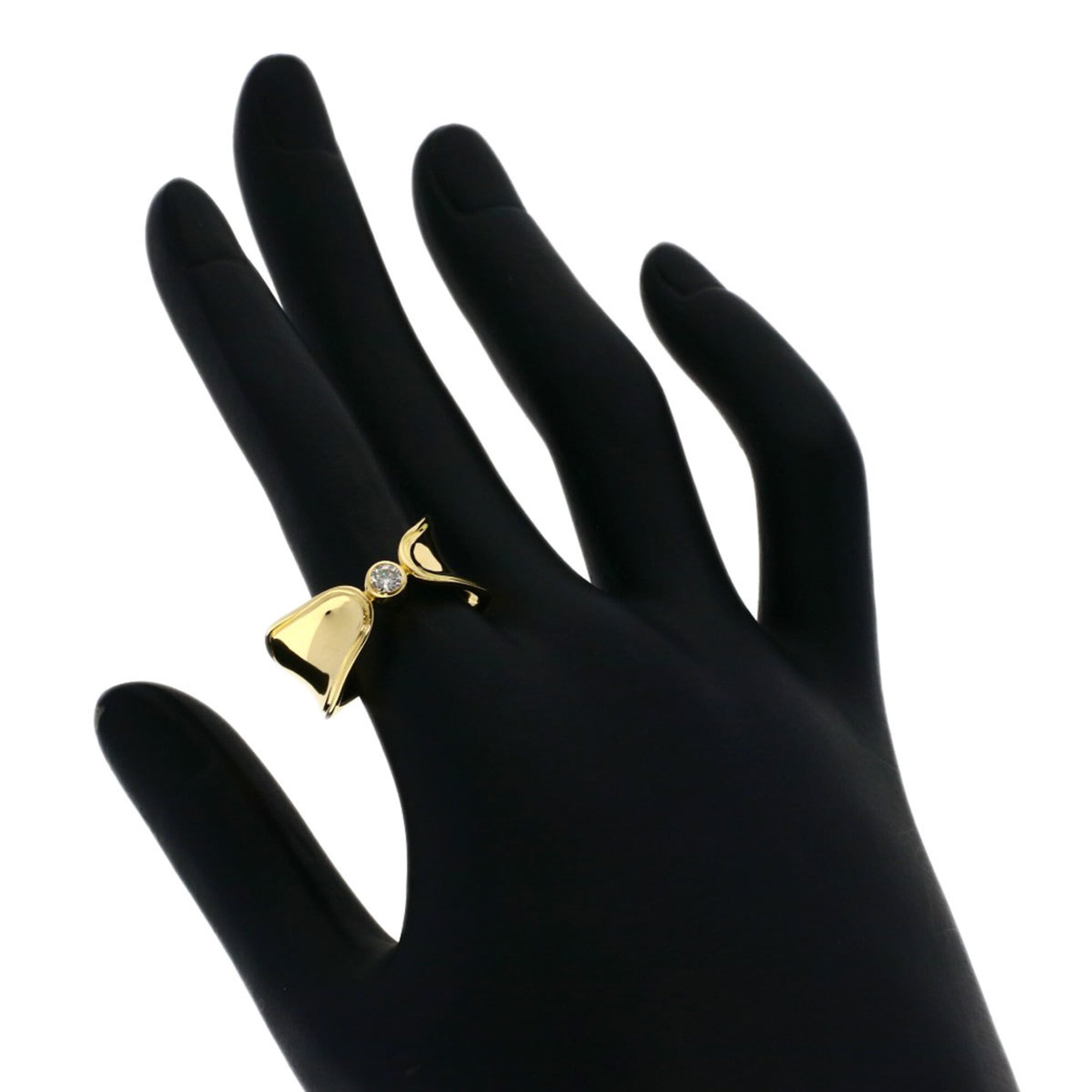 Celine Yellow Gold (18K) Platinum Platinum 900 Band Ring (Pre-Owned)