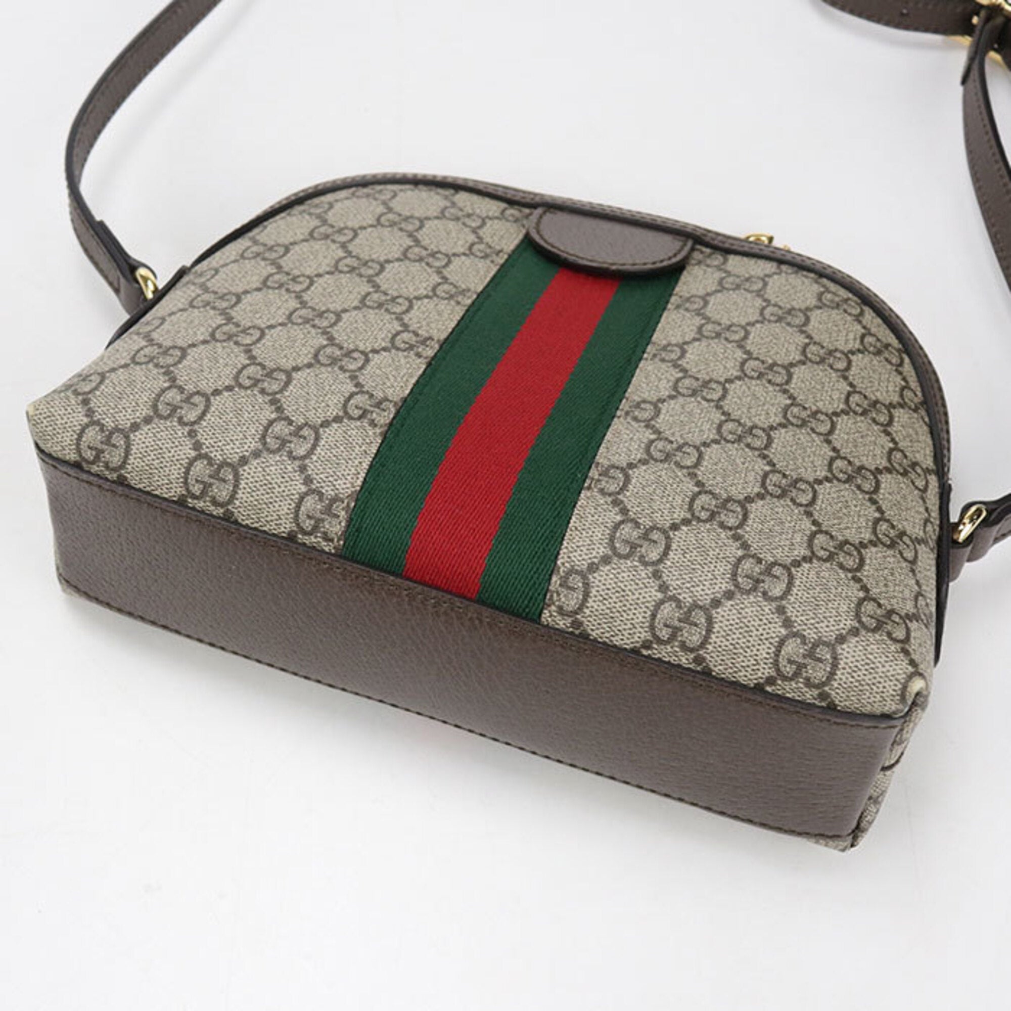 Gucci Beige Gg Supreme Shoulder Bag (Pre-Owned)