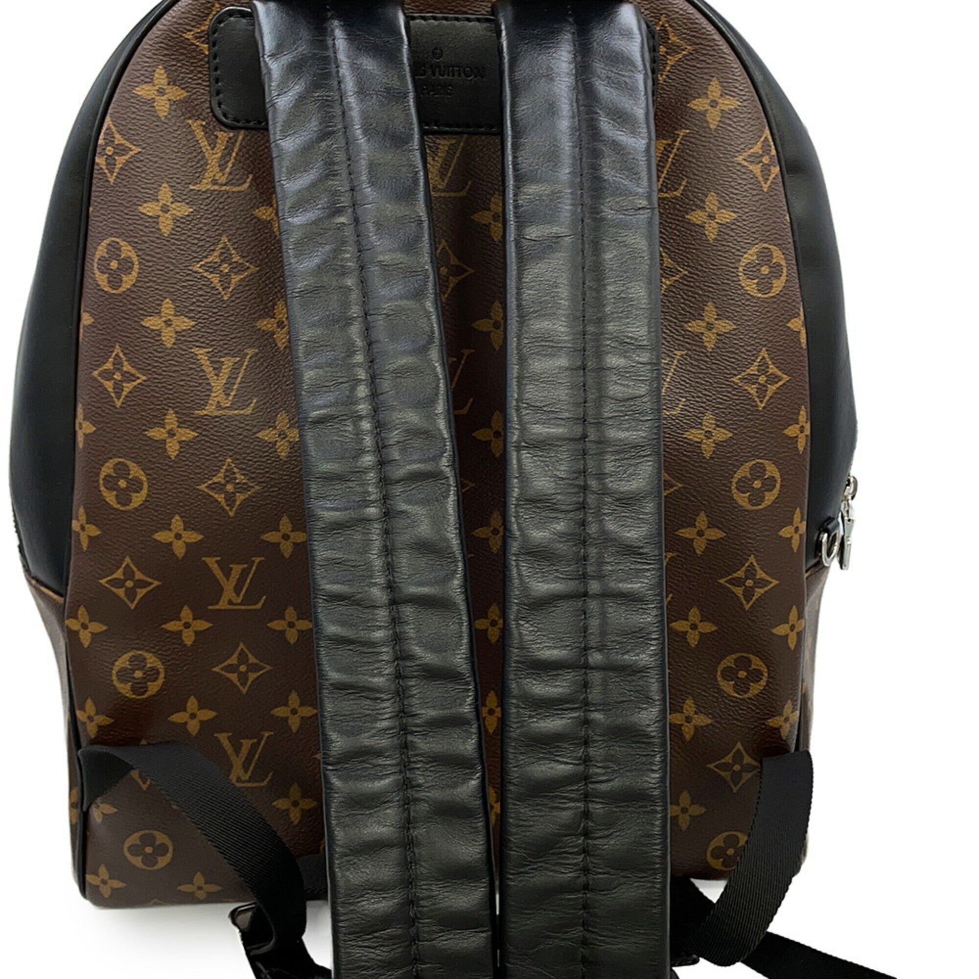 Louis Vuitton Brown Monogram Macassar Noir Monogram Backpack (Pre-Owned)