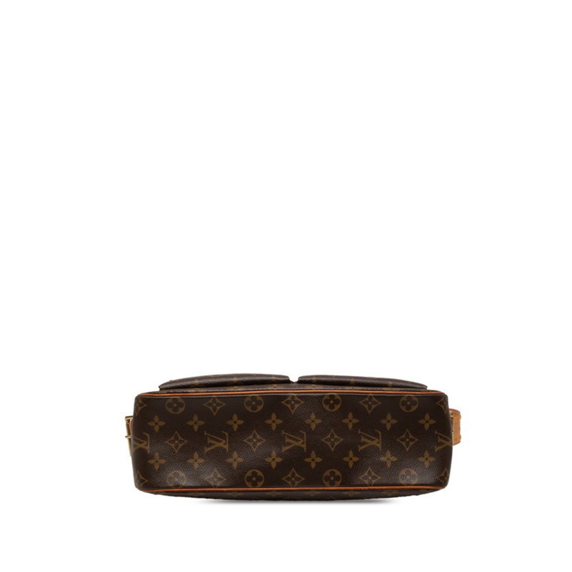 Louis Vuitton Monogram Brown Pvc Leather Shoulder Bag (Pre-Owned)