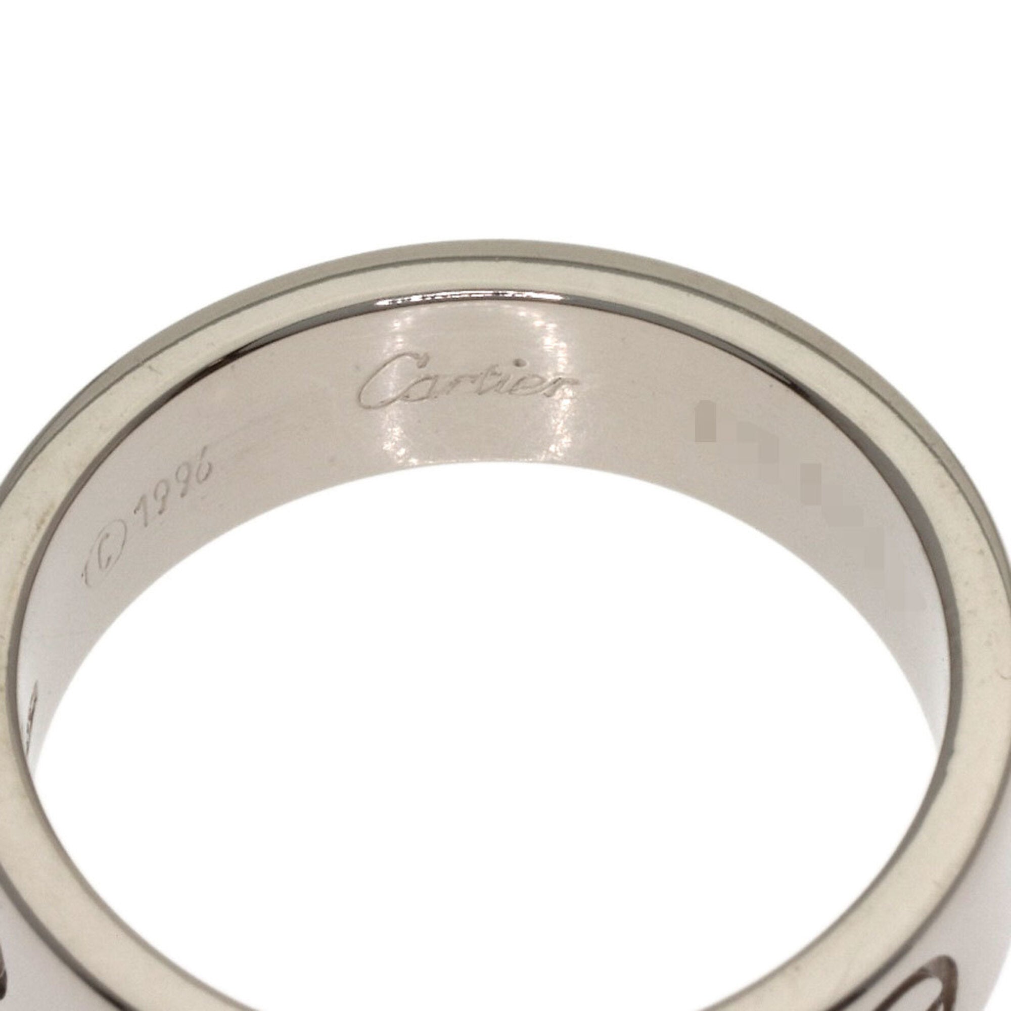 Cartier White Gold White Gold (18K) Band Ring (Pre-Owned)