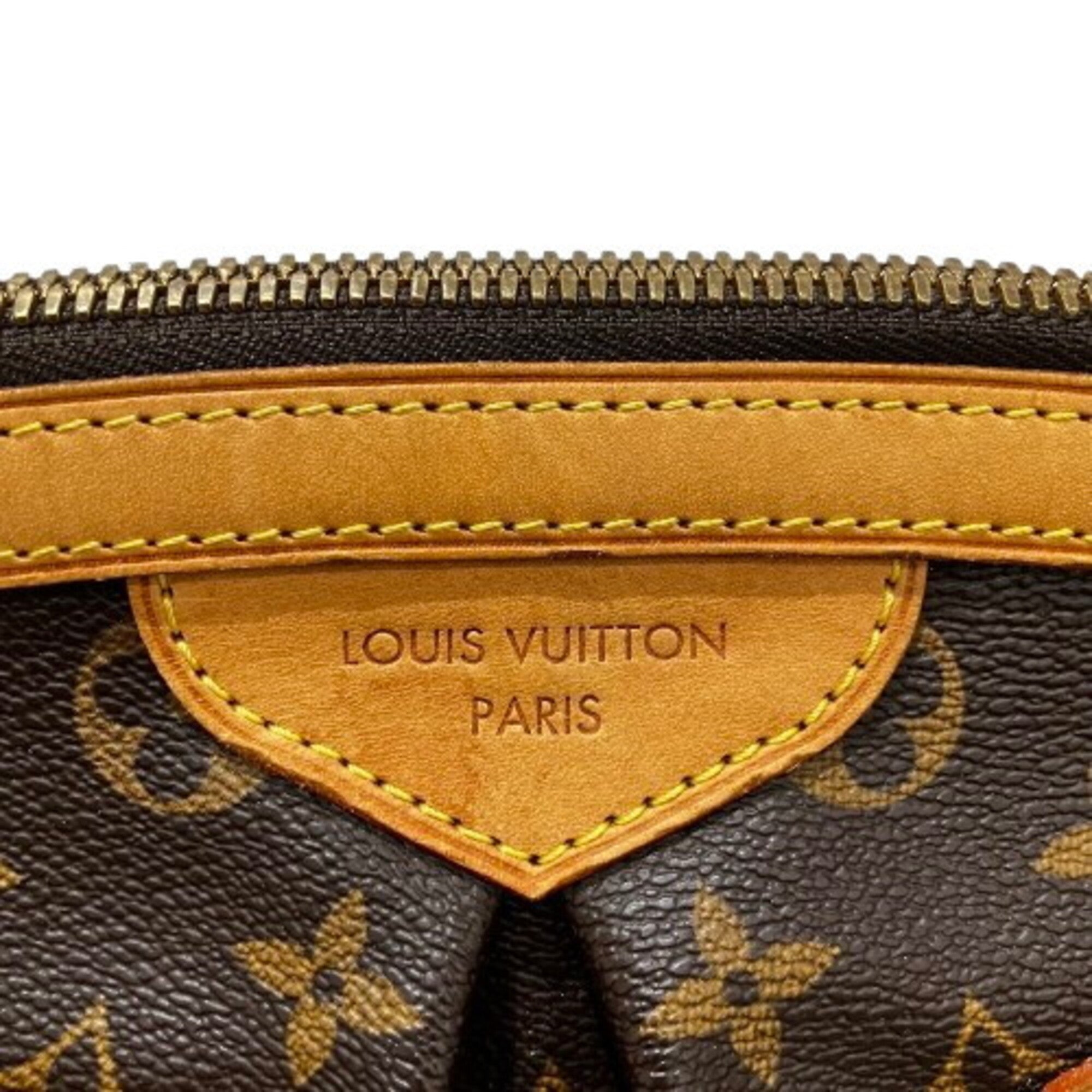 Louis Vuitton Brown Pvc Handbag (Pre-Owned)
