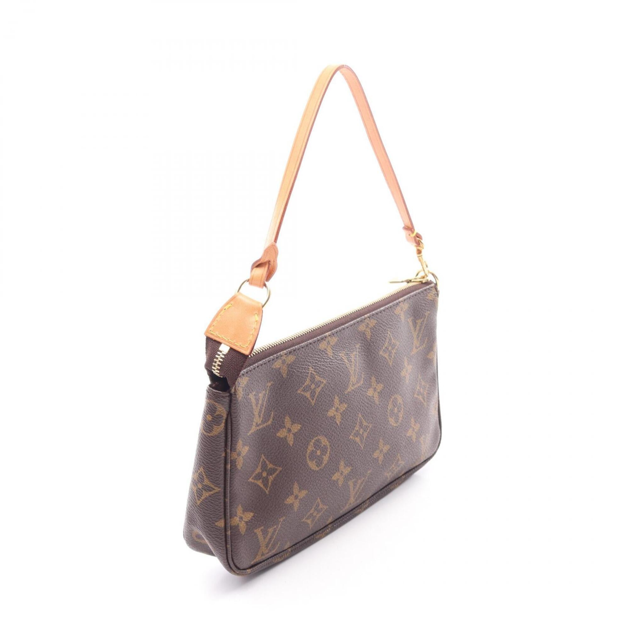 Louis Vuitton Monogram Brown Monogram Leather Handbag (Pre-Owned)