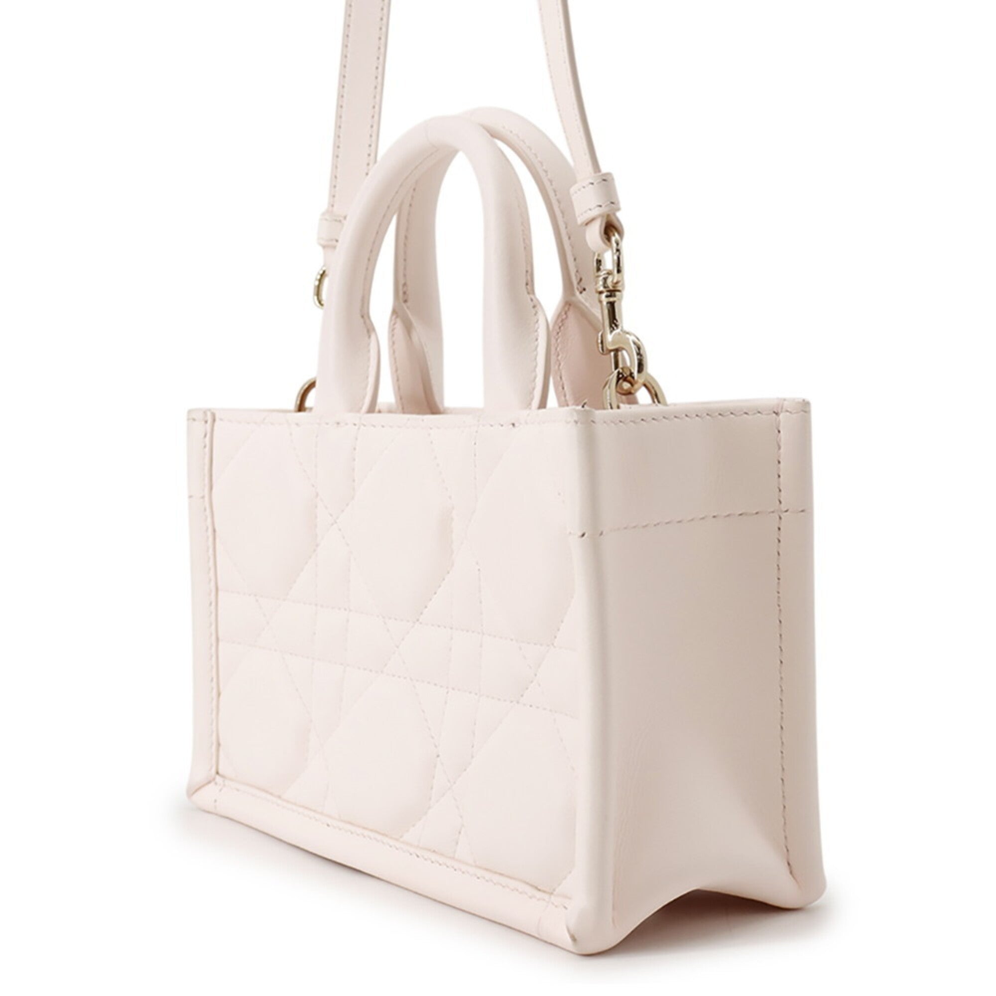 Christian Dior Pink Leather Handbag (Pre-Owned)