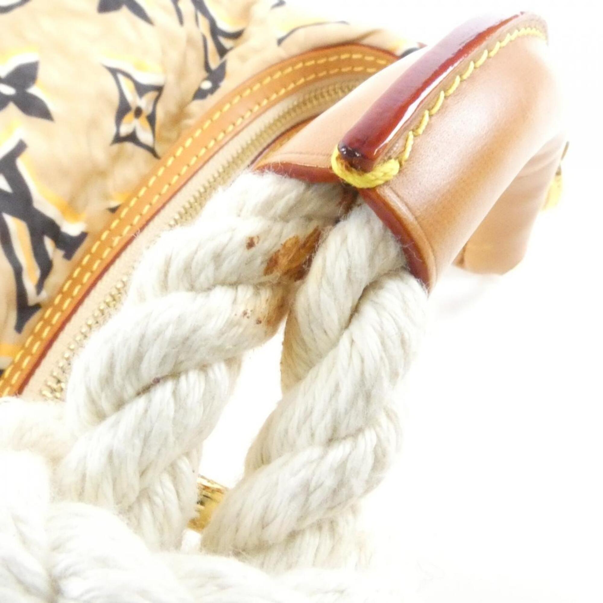 Louis Vuitton Beige Nylon Shoulder Bag (Pre-Owned)
