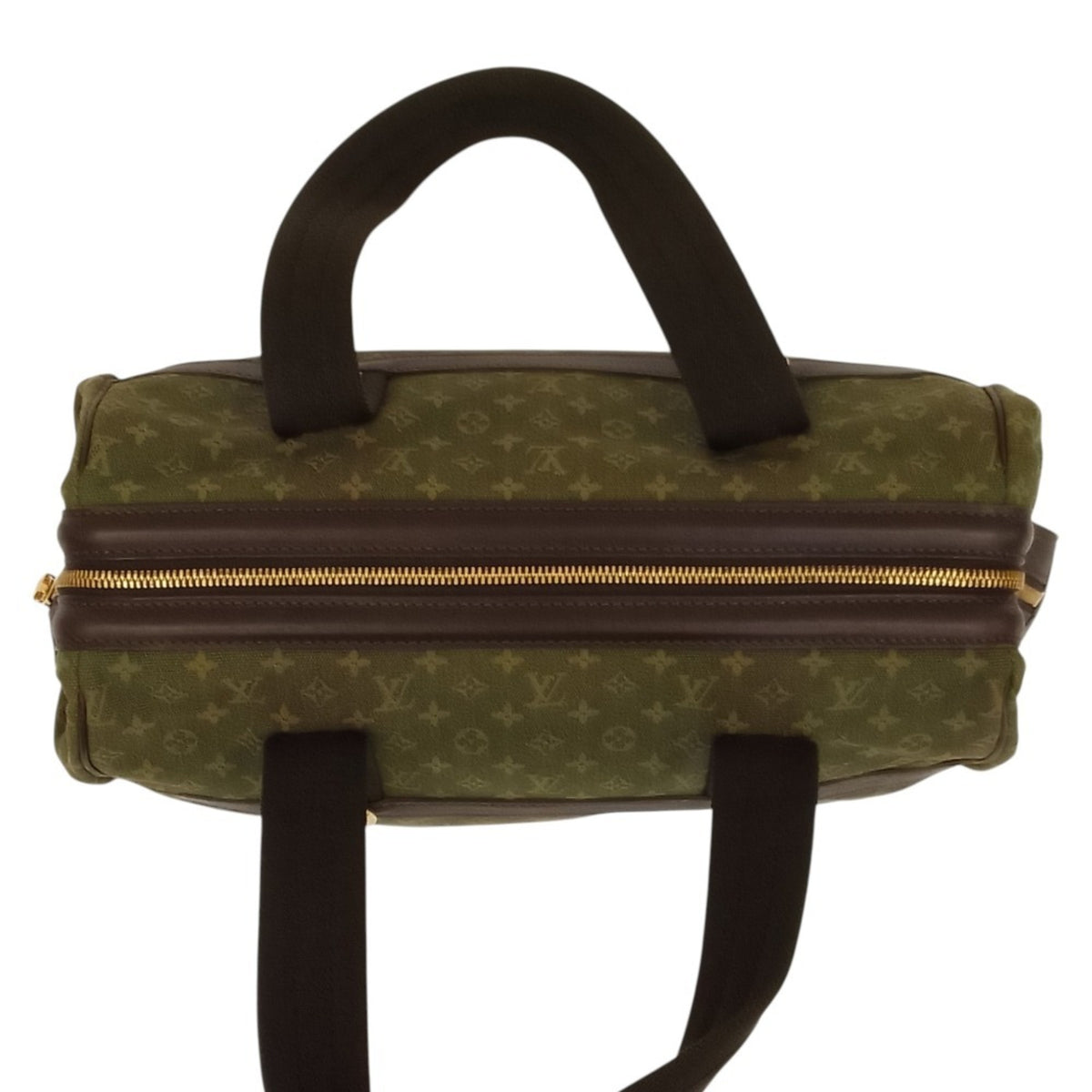 Louis Vuitton Brown Khaki Boston Bag (Pre-Owned)