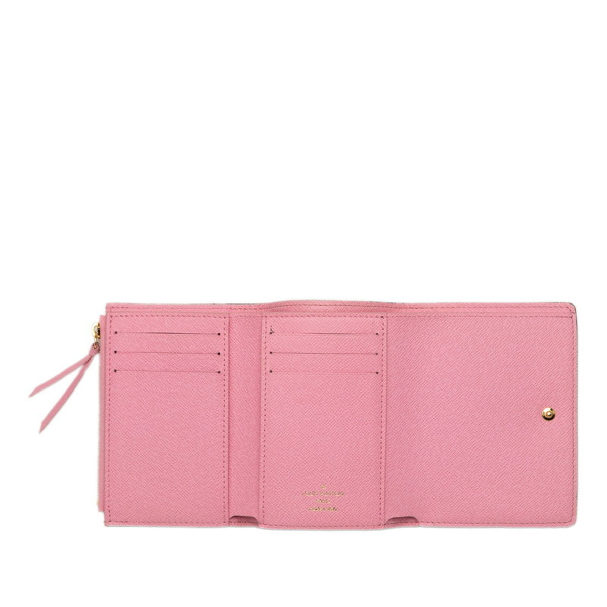 Louis Vuitton Monogram Brown Pink Pvc Wallet (Tri-Fold) (Pre-Owned)