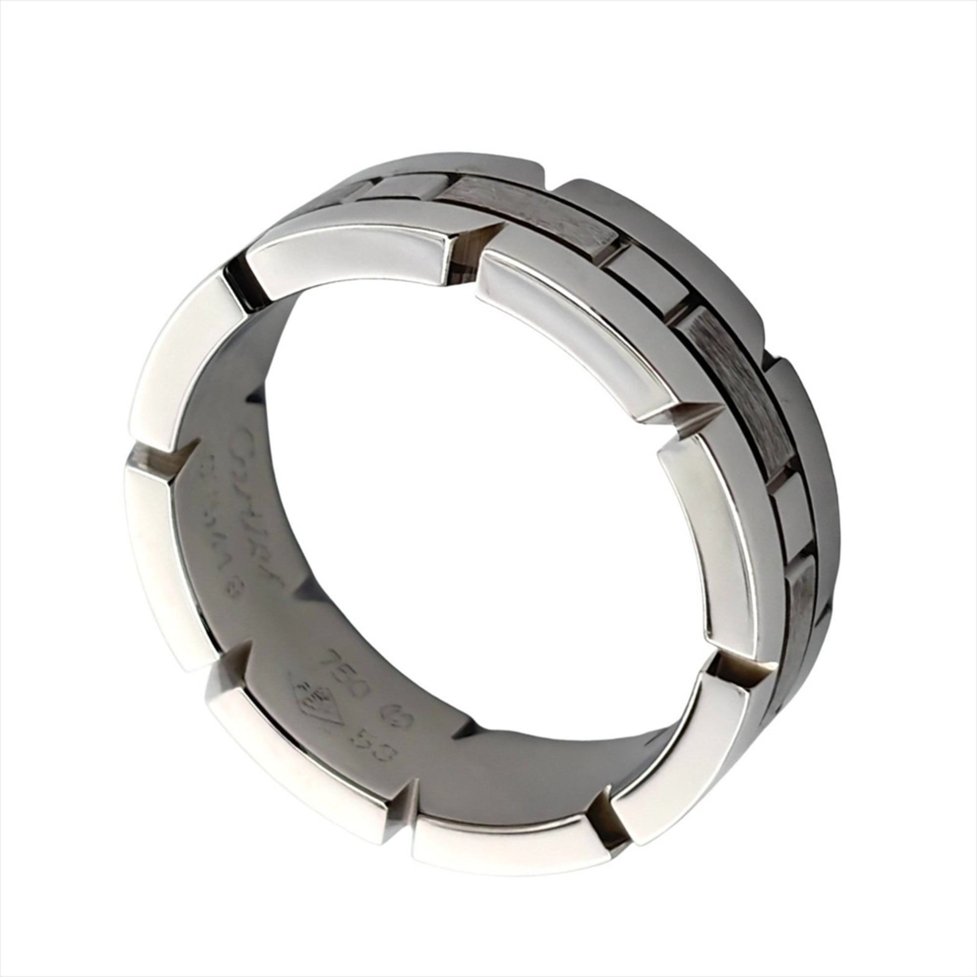 Cartier White Gold White Gold (18K) Band Ring (Pre-Owned)
