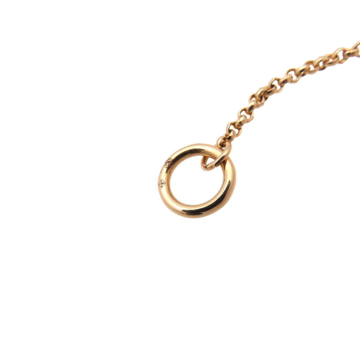Hermes Pink Gold (18K) Charm Bracelet (Pre-Owned)