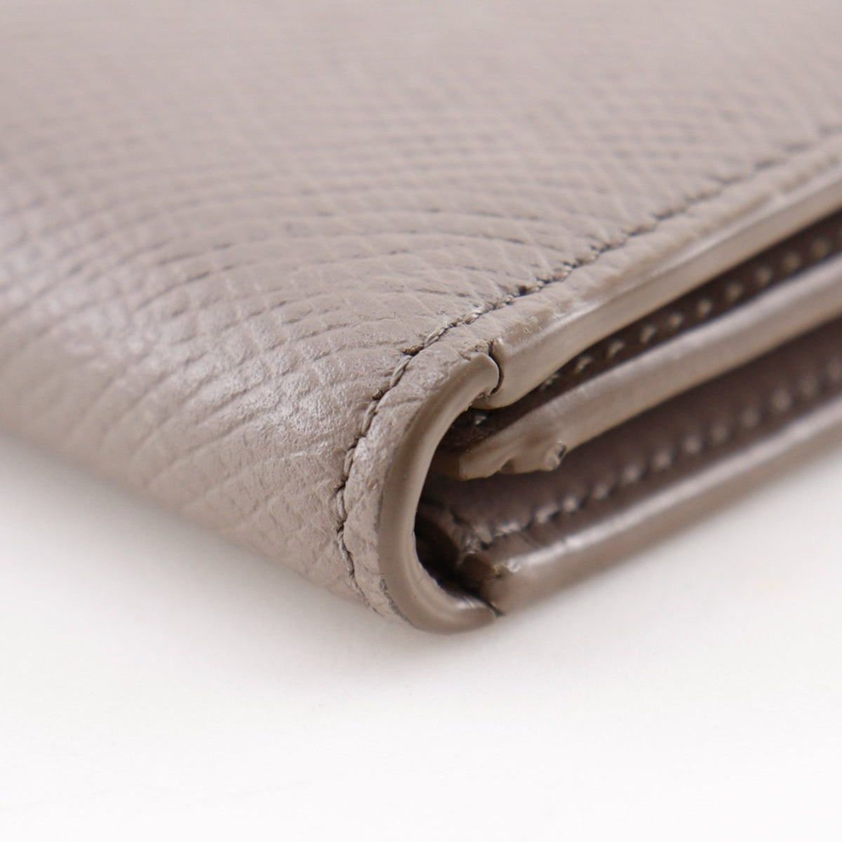 Celine Grayish Leather Wallet (Bi-Fold) (Pre-Owned)