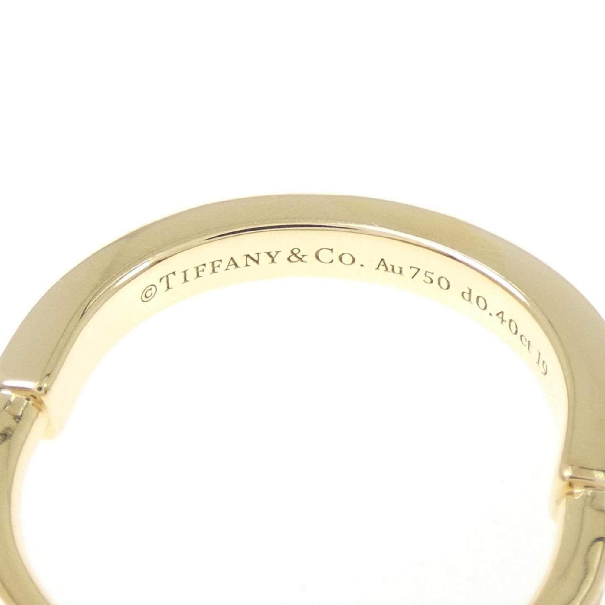 Tiffany Gold Yellow Gold (18K) Band Ring (Pre-Owned)