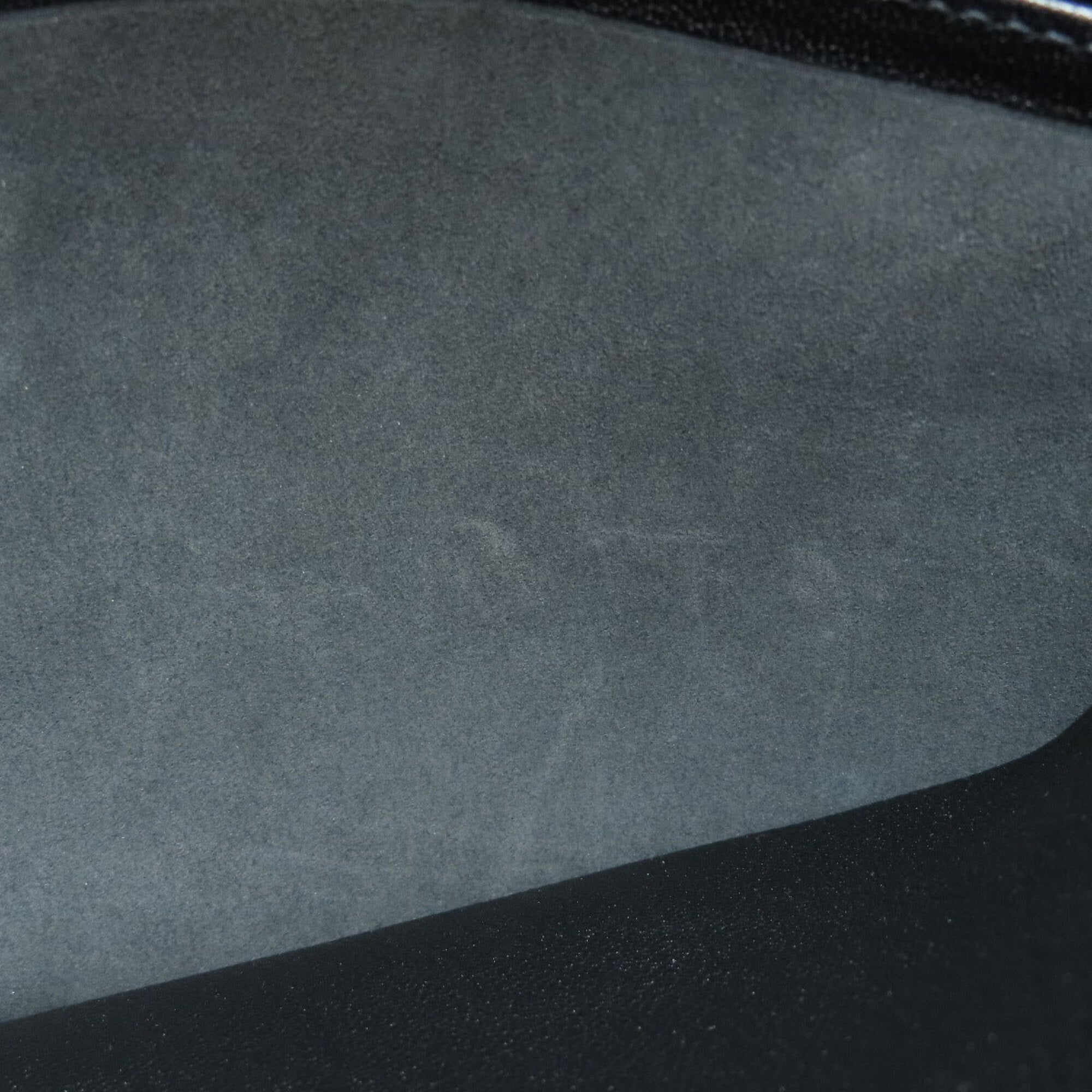 Hermes Black Blue Navy Togo Leather Handbag (Pre-Owned)