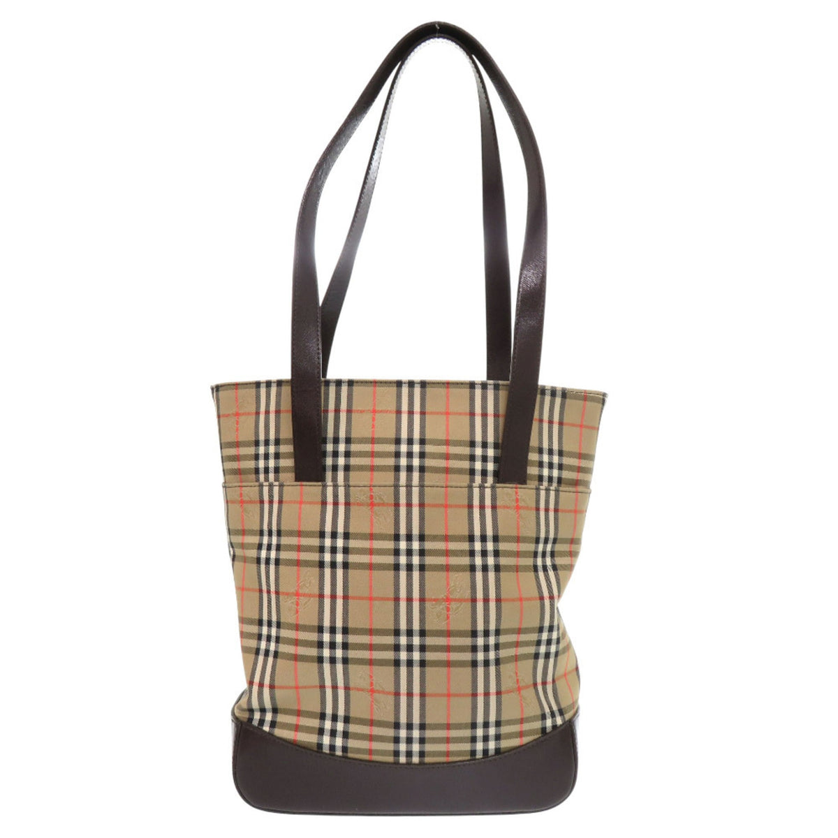 Burberry Brown Nylon Tote Bag (Pre-Owned)