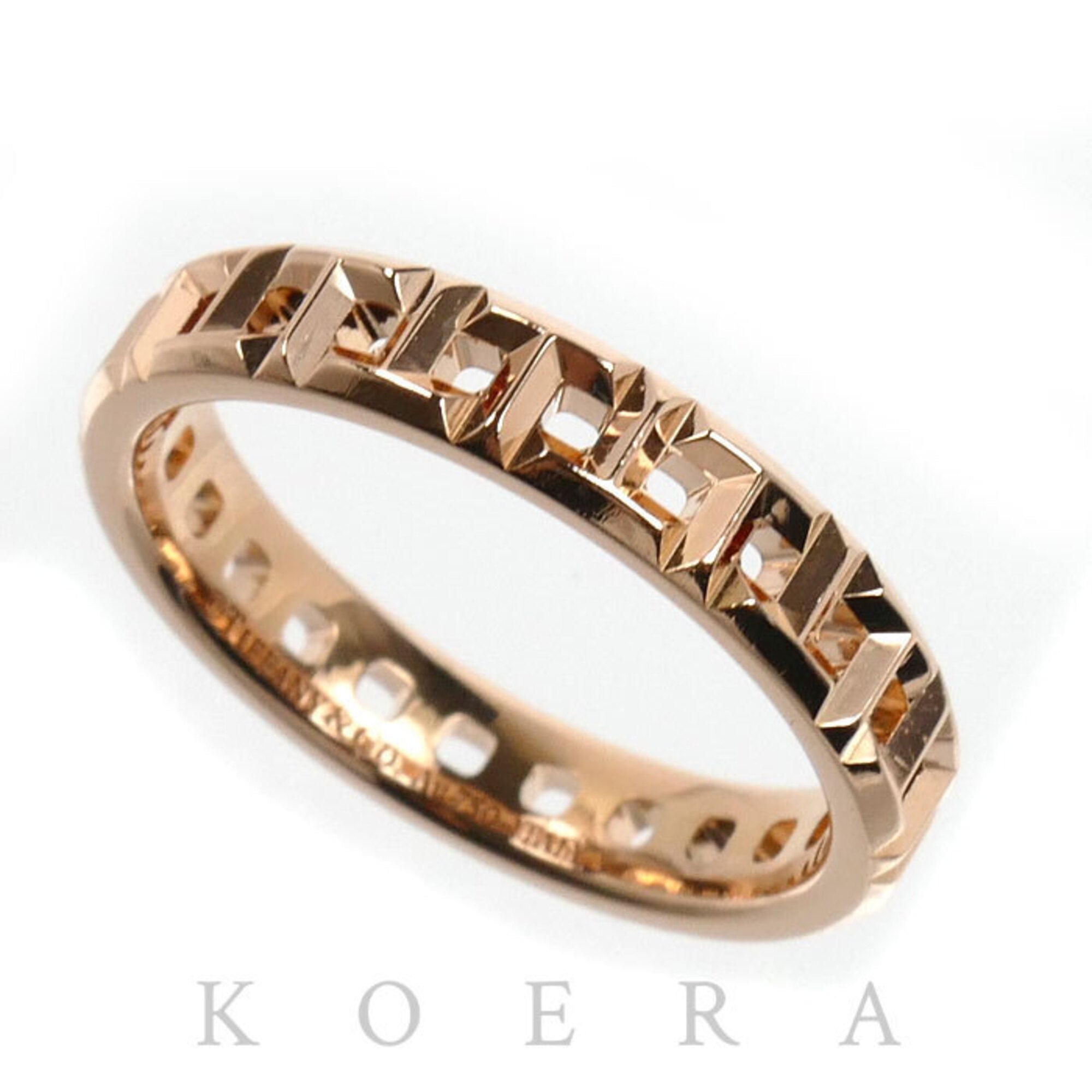 Tiffany Pink Gold (18K) Band Ring (Pre-Owned)